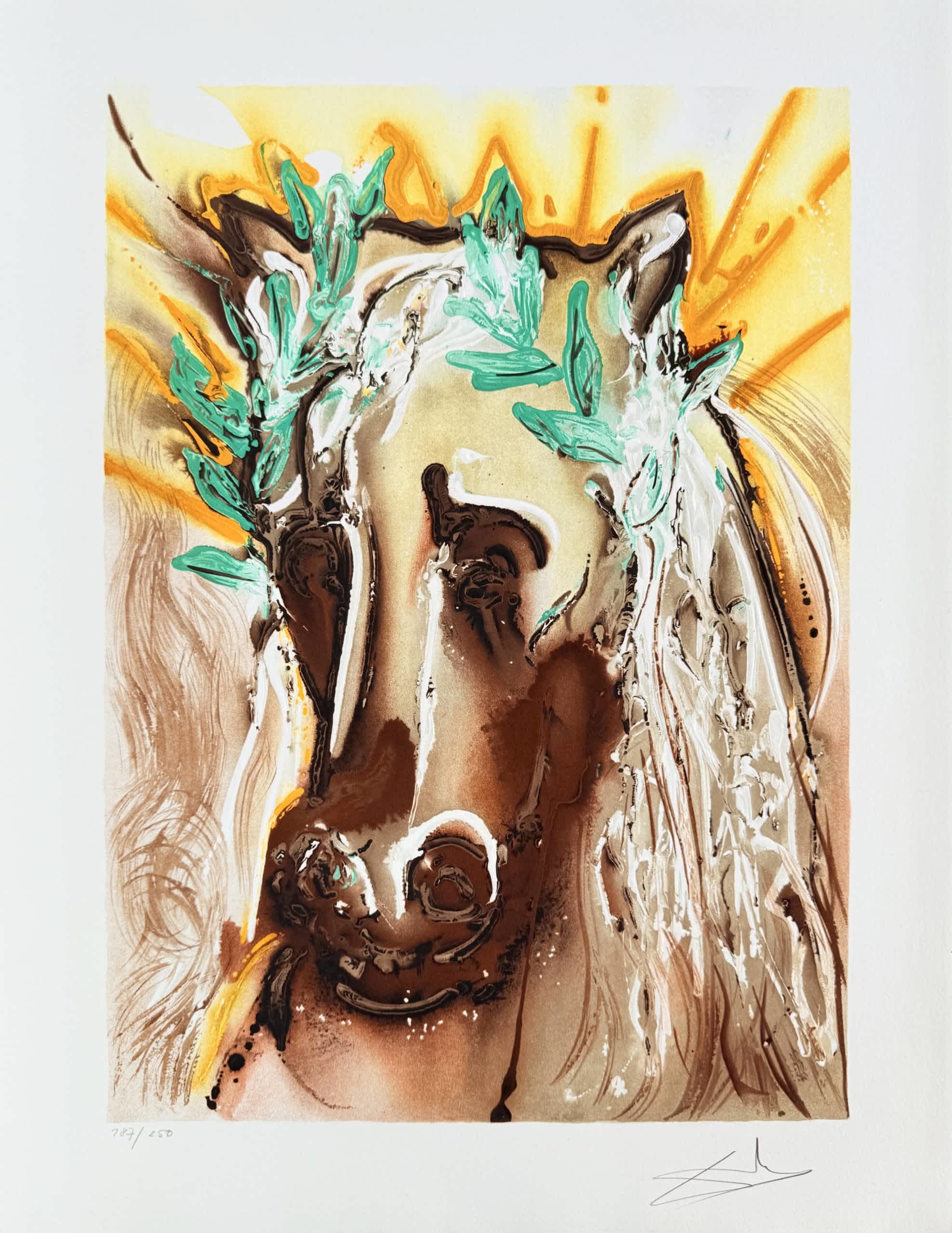 Salvador Dali - Le cheval du printemps, 1970