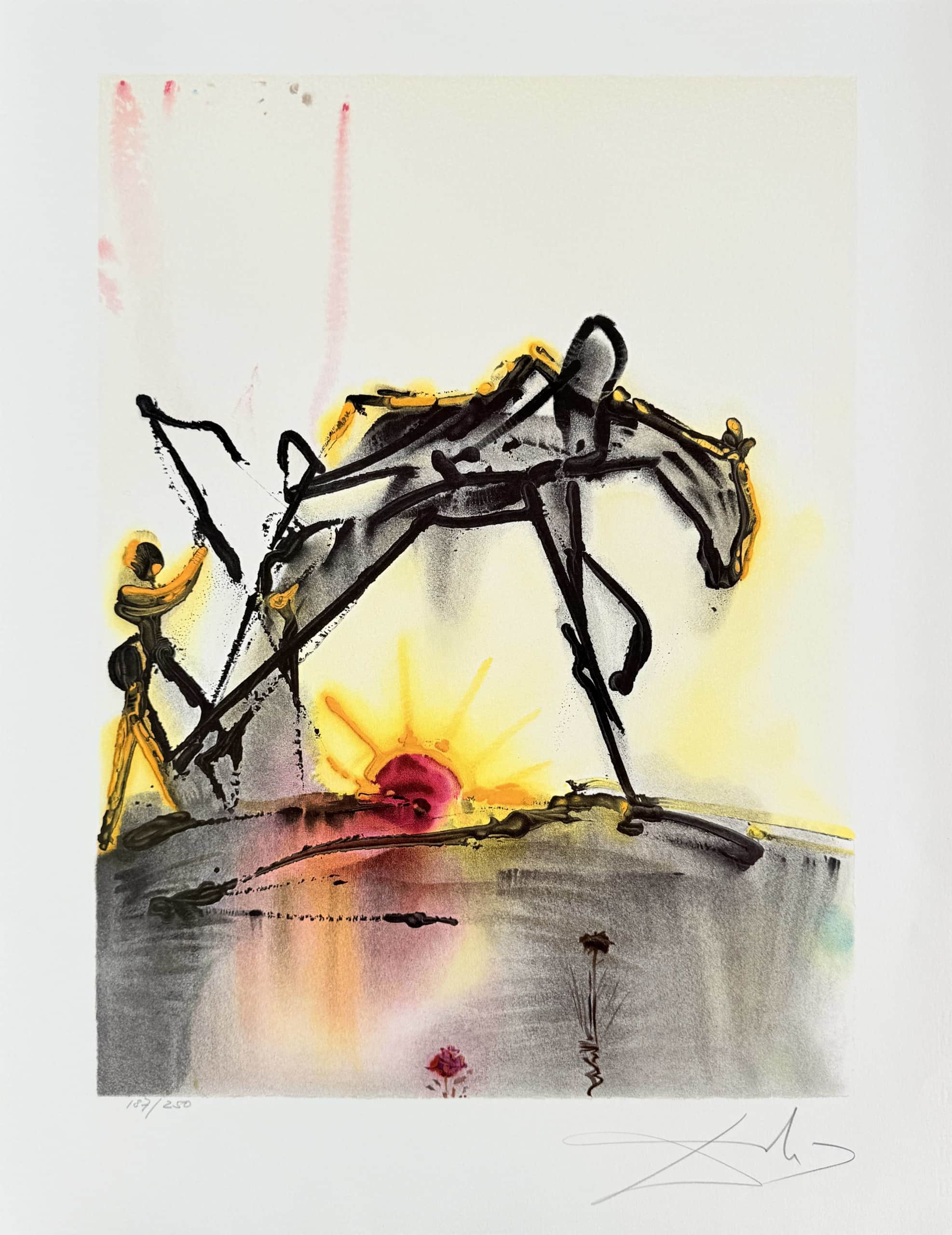 Salvador Dali - Le cheval de labeur, 1970