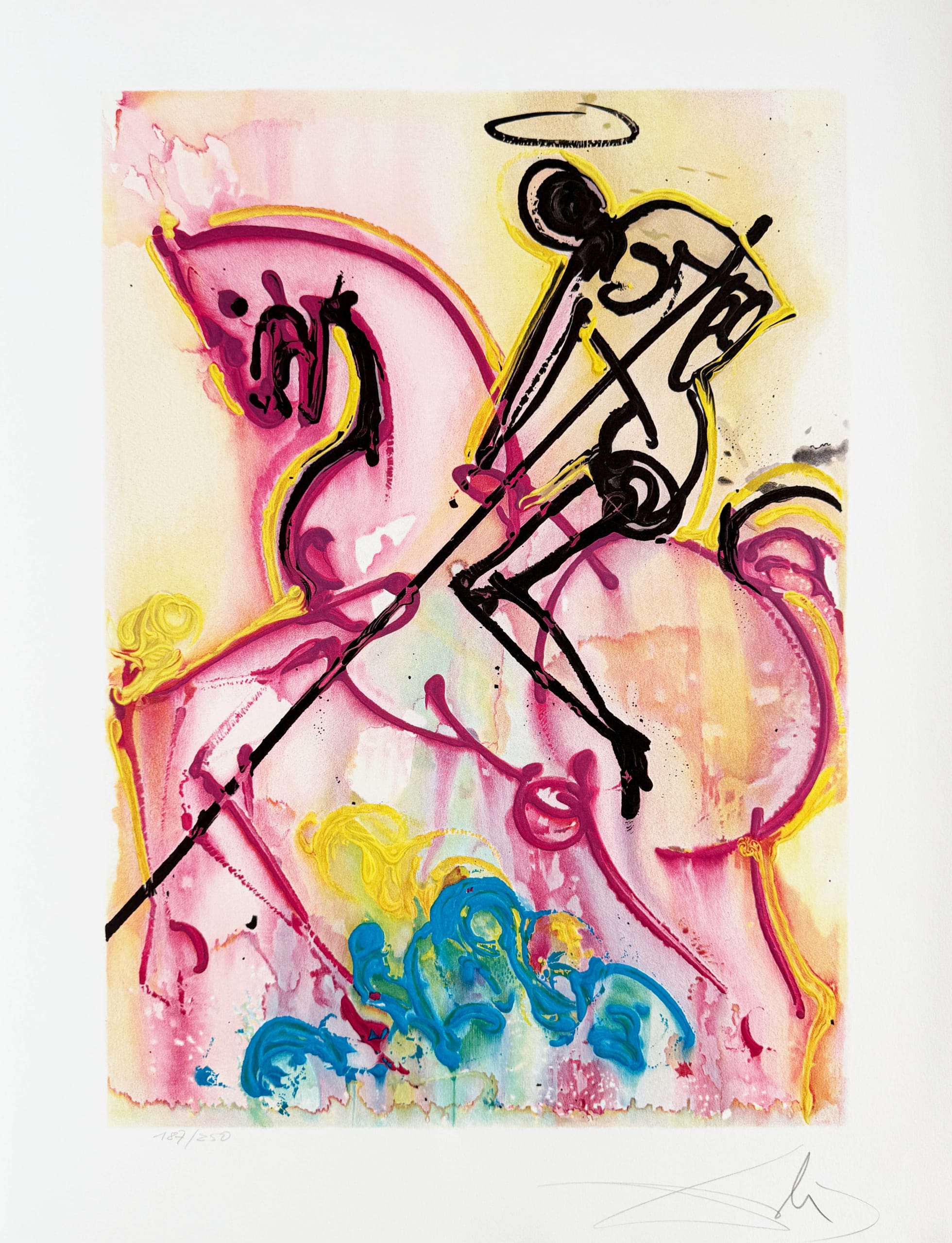 Salvador Dali - St. George, 1970