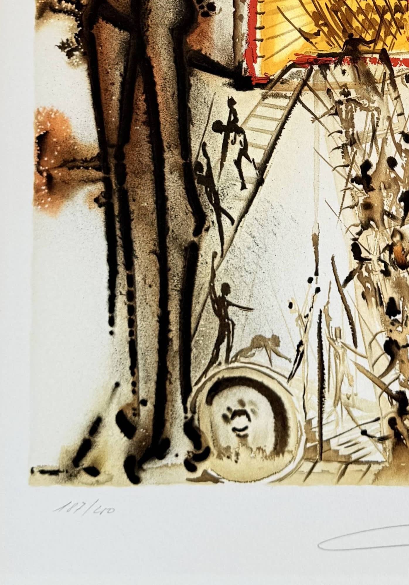 Salvador Dali - Le cheval de Troie, 1970 - Image 4