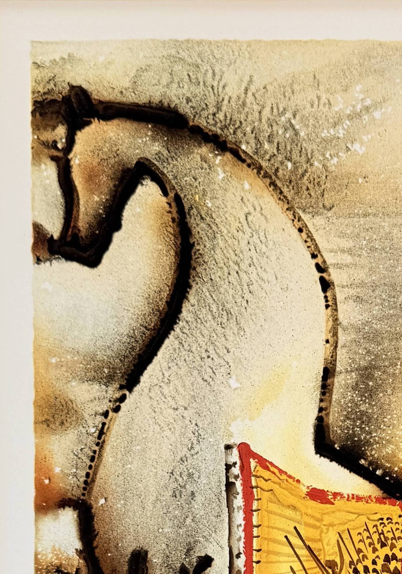 Salvador Dali - Le cheval de Troie, 1970 - Image 2