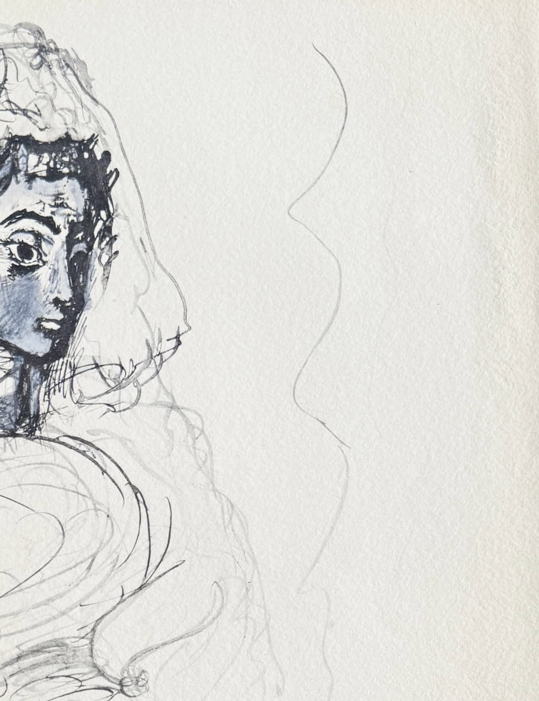 Pablo Picasso - Jacqueline en espagnole, 1967 - Image 3