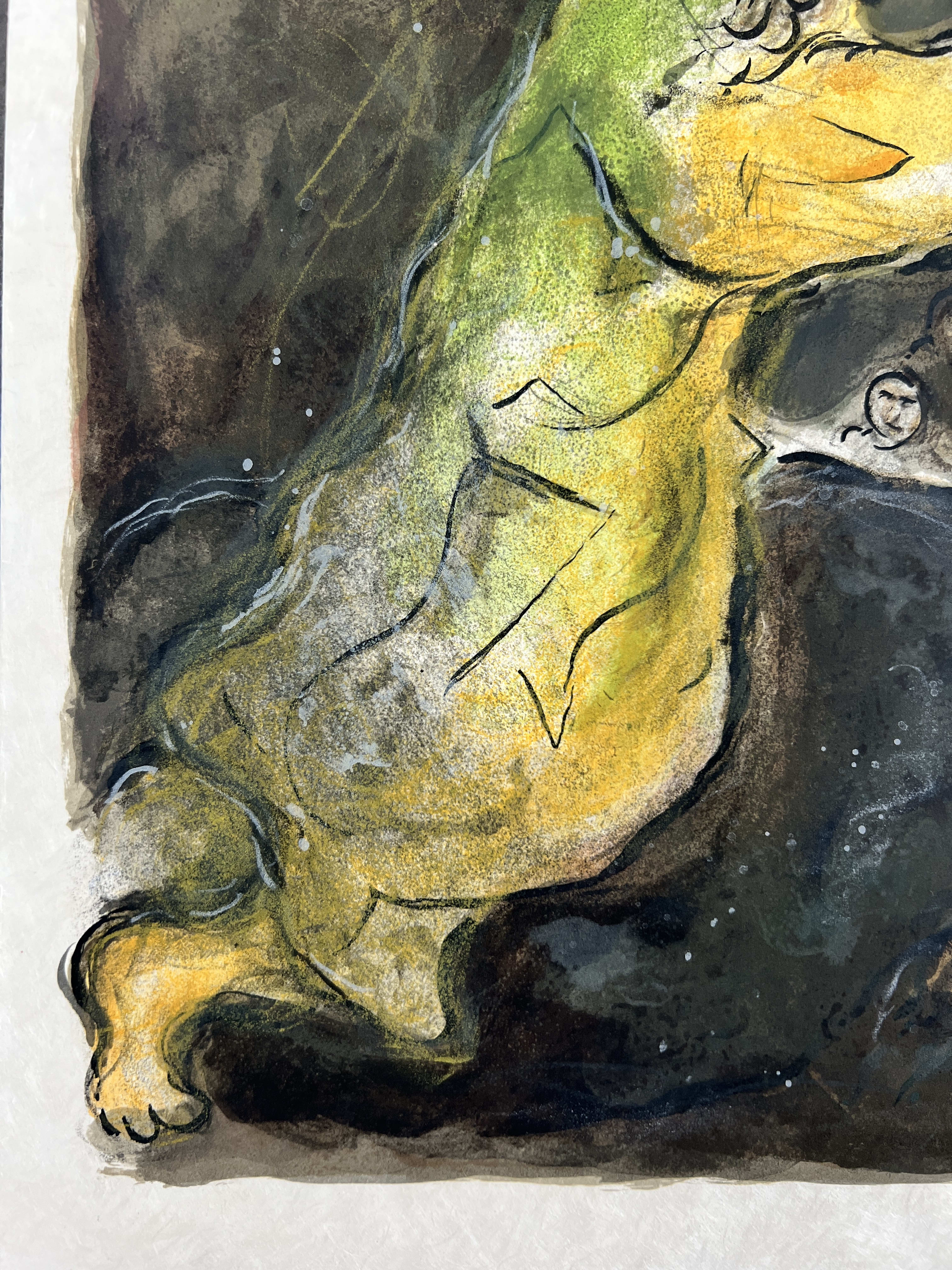 Marc Chagall - Then Moses assembled all the Congregation of the children of Israel, and sayde unto them..., 1966 - Image 5