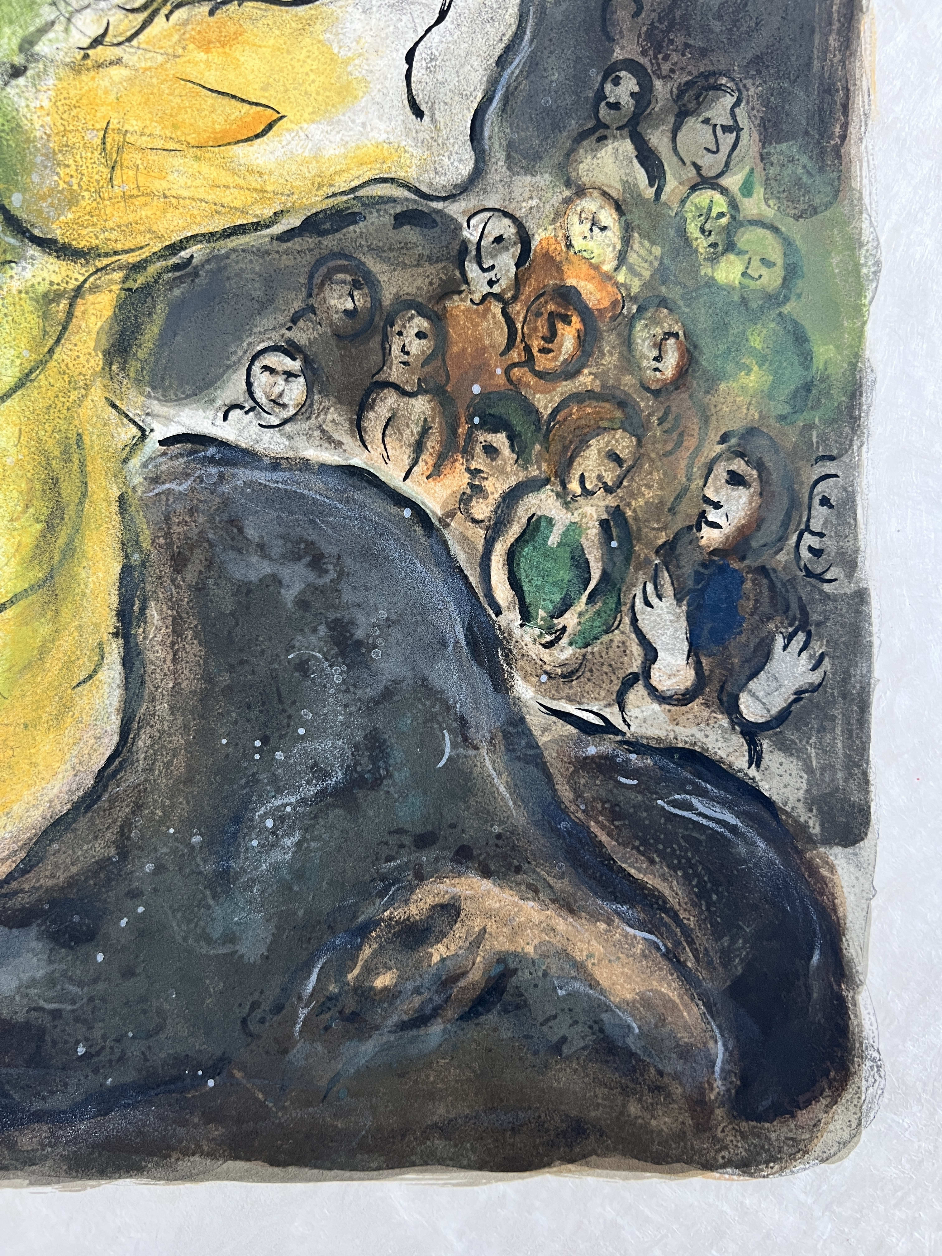 Marc Chagall - Then Moses assembled all the Congregation of the children of Israel, and sayde unto them..., 1966 - Image 4