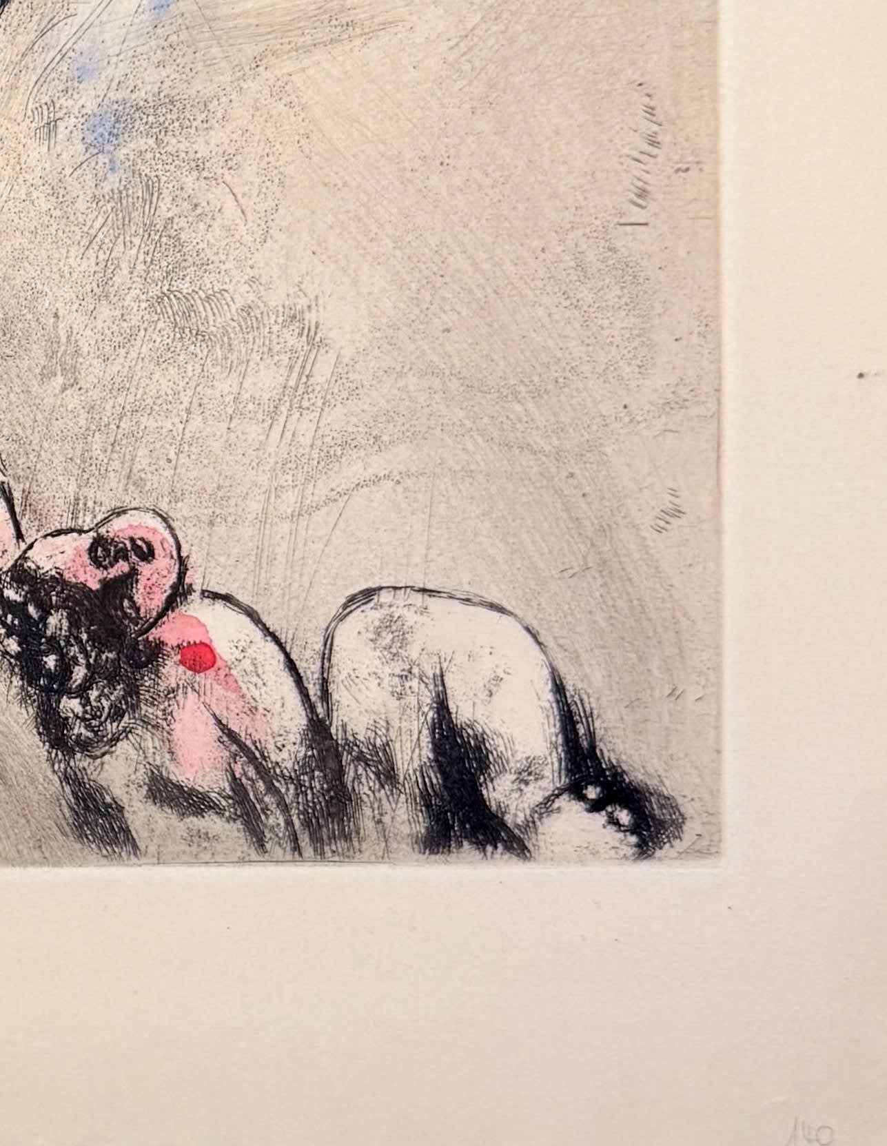 Marc Chagall - Les Grenouilles qui demandent un Roi, 1954 - Image 6