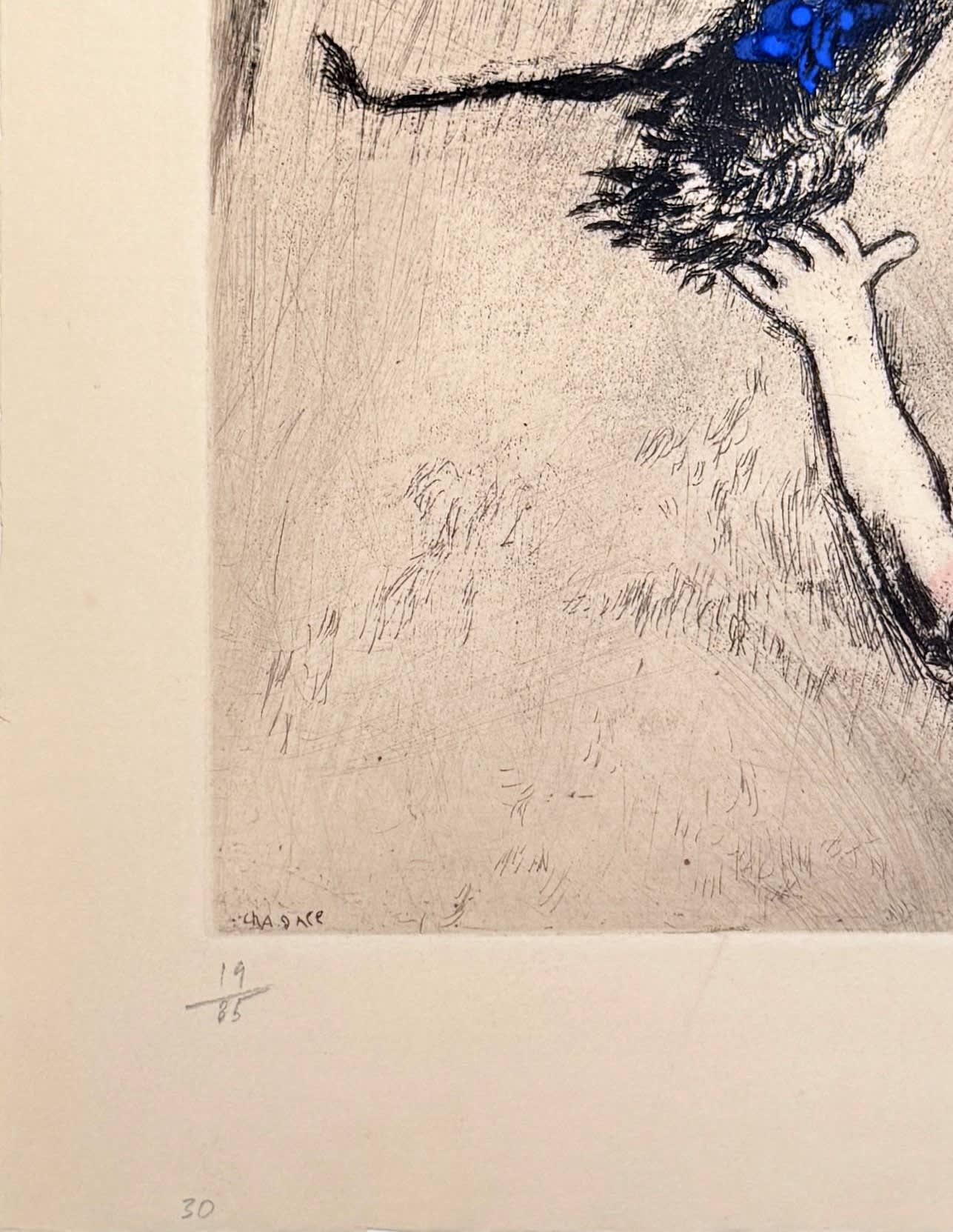 Marc Chagall - Les Grenouilles qui demandent un Roi, 1954 - Image 5