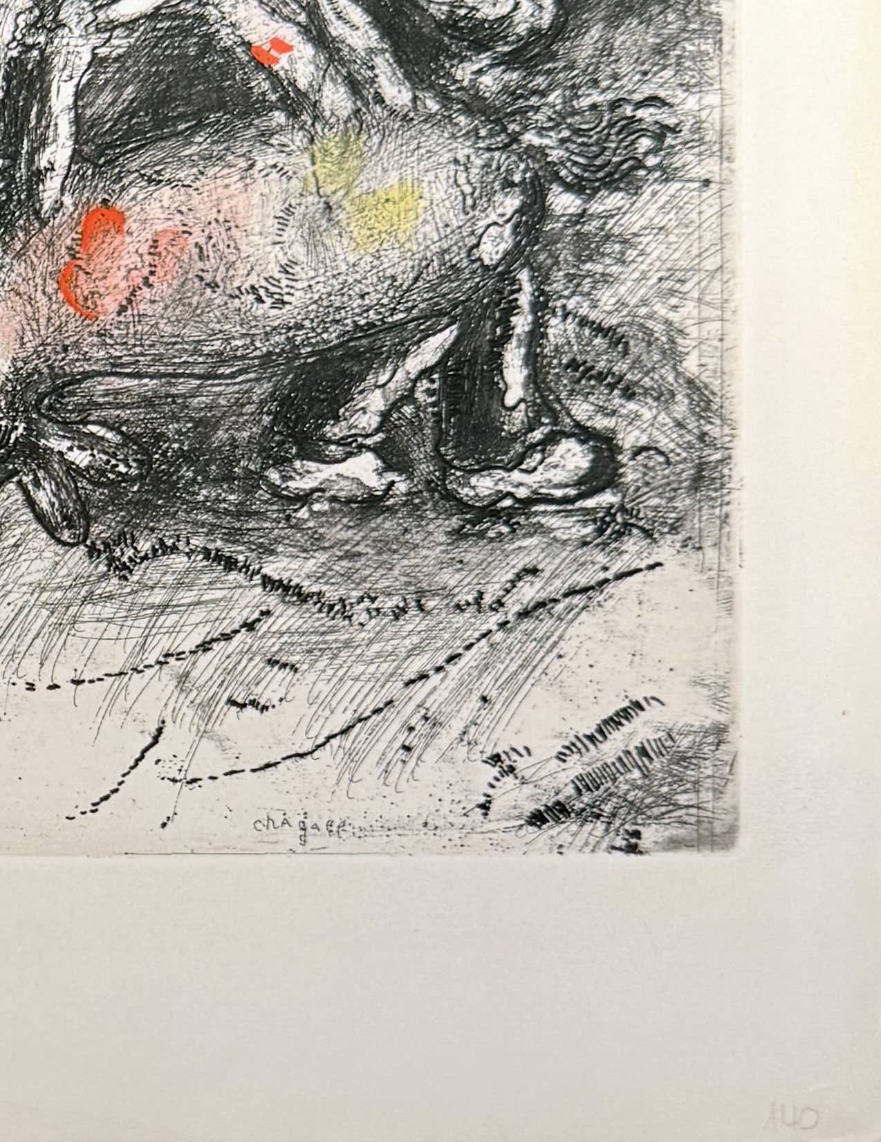 Marc Chagall - The Miller, His Son, and the Donkey, 1954 - Image 6