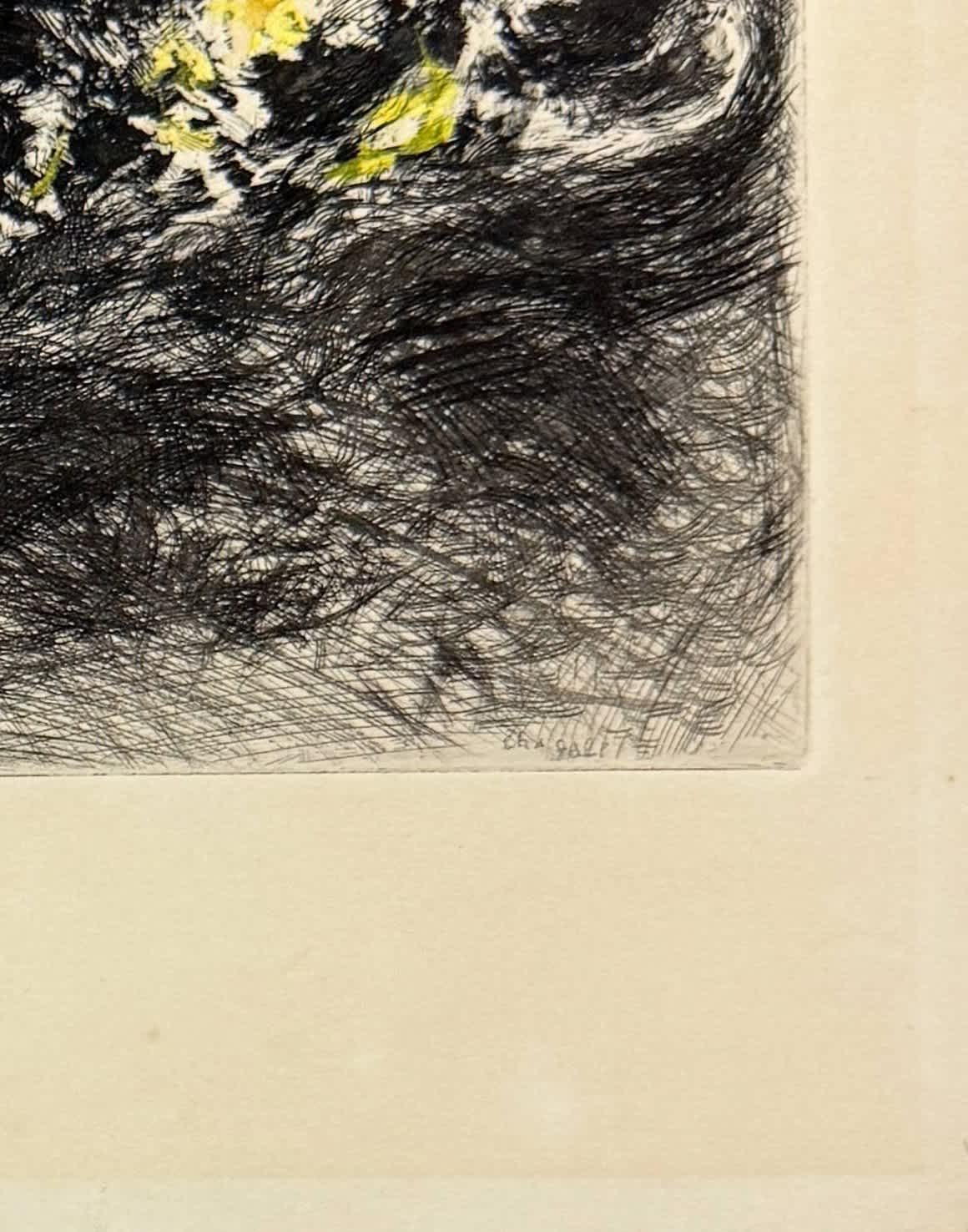 Marc Chagall - Le lion et le moucheron, 1954 - Image 5