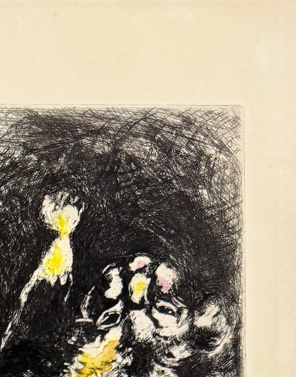 Marc Chagall - Le lion et le moucheron, 1954 - Image 3