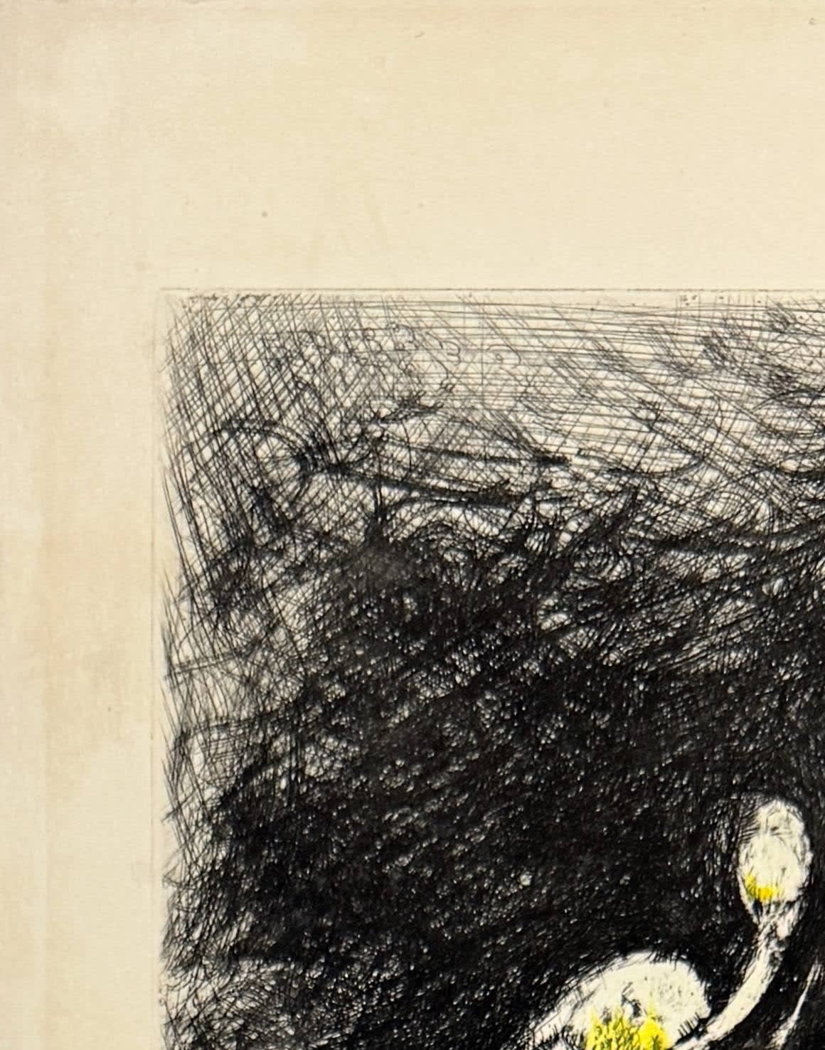 Marc Chagall - Le lion et le moucheron, 1954 - Image 2