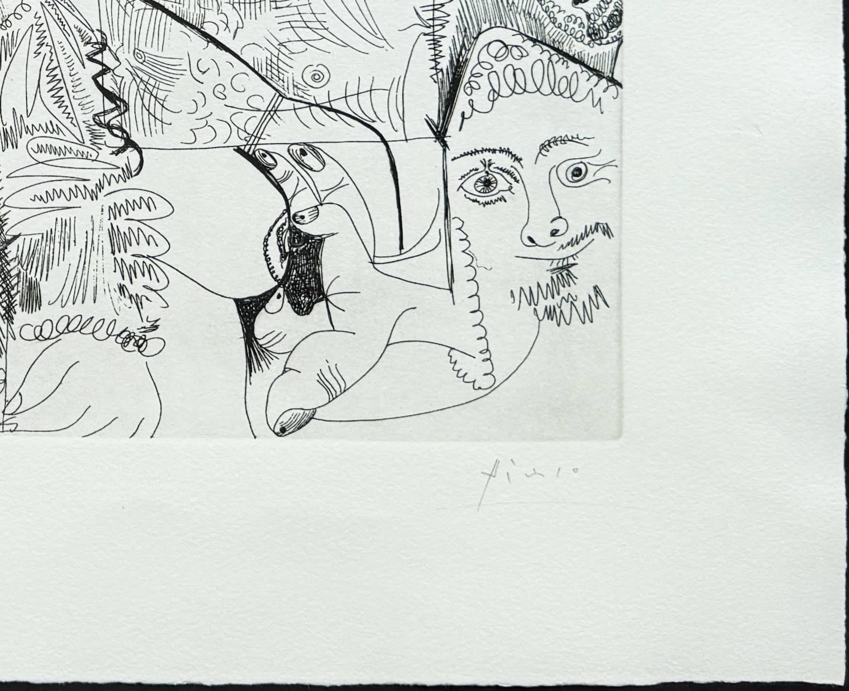 Pablo Picasso - Suite 347, 4 avril 1968, L. 16, 1968 - Image 6