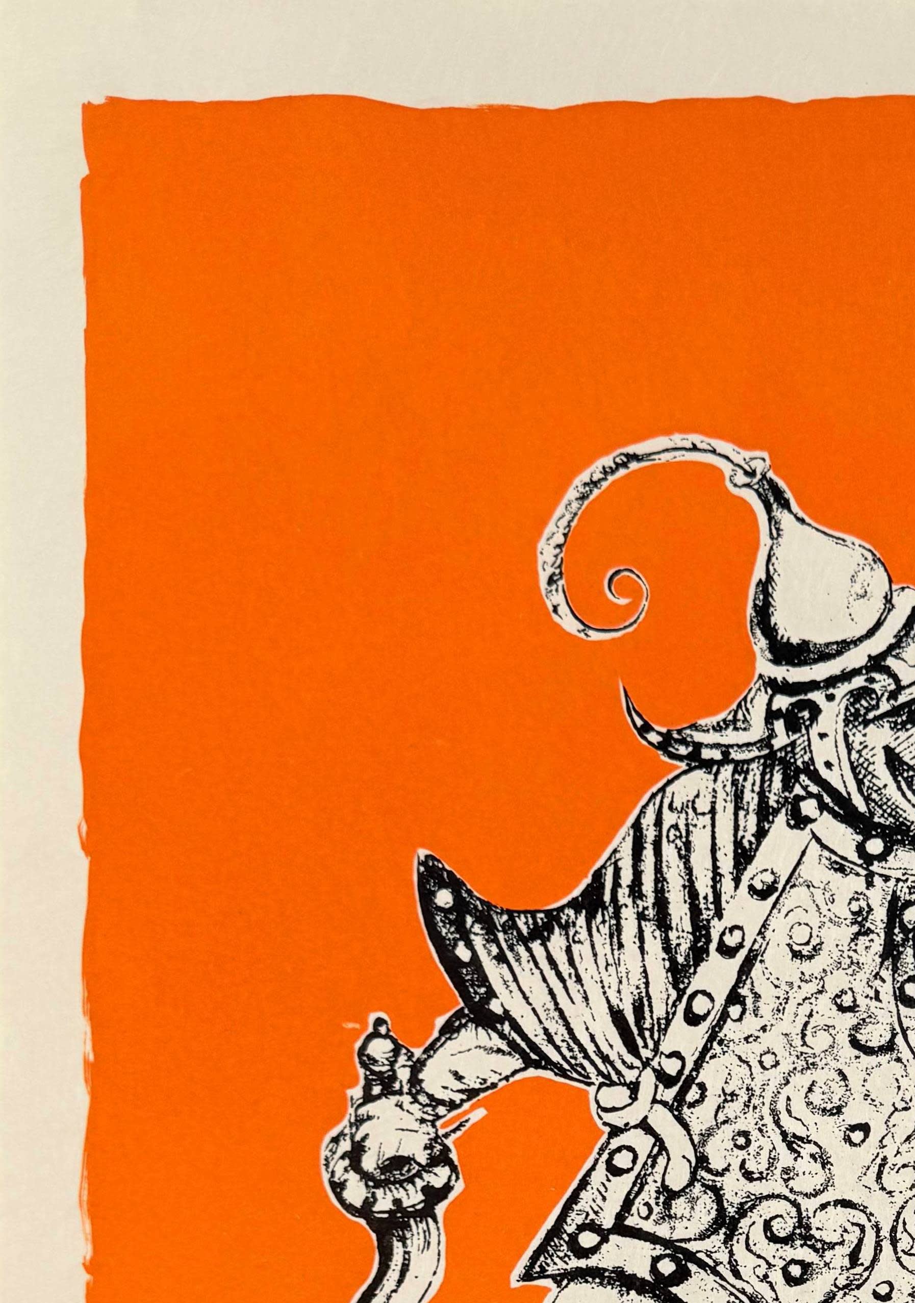 Salvador Dali - Les Songes Drôlatiques de Pantagruel, Planche XXIV, 1973 - Image 2