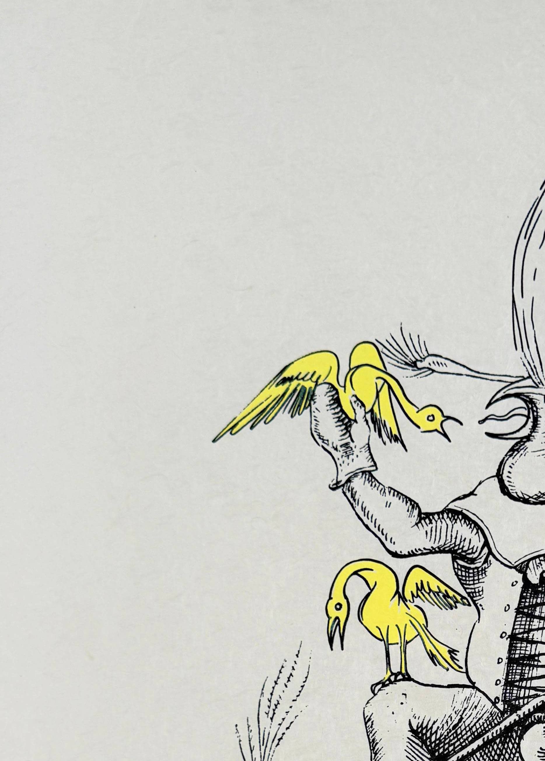 Salvador Dali - Les Songes Drôlatiques de Pantagruel, Planche XX, 1973 3 Salvador Dali - Les Songes Drôlatiques de Pantagruel, Planche XX, 1973 - Image 3