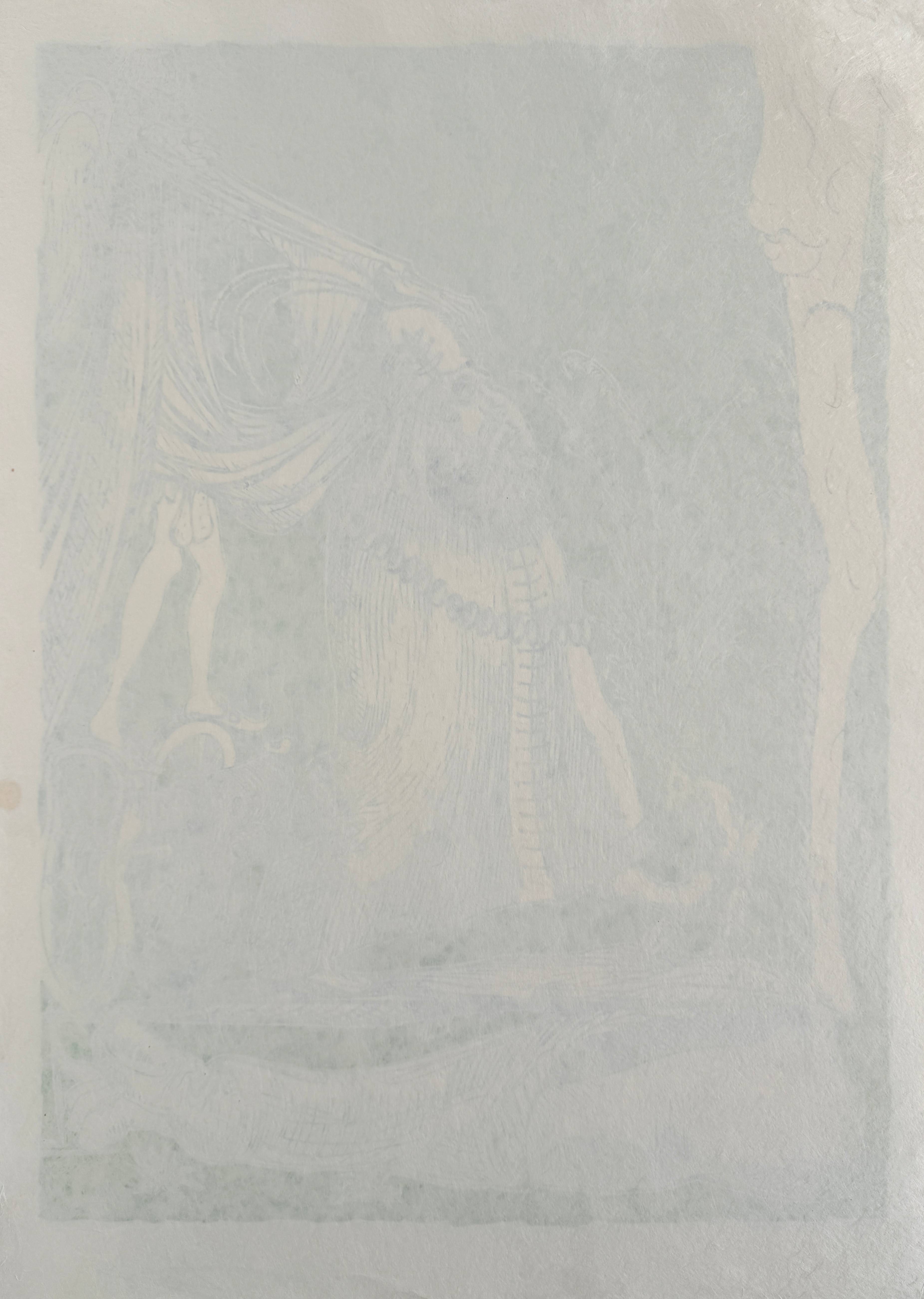 Salvador Dali - Les Songes Drôlatiques de Pantagruel, Planche XI, 1973 - Image 7