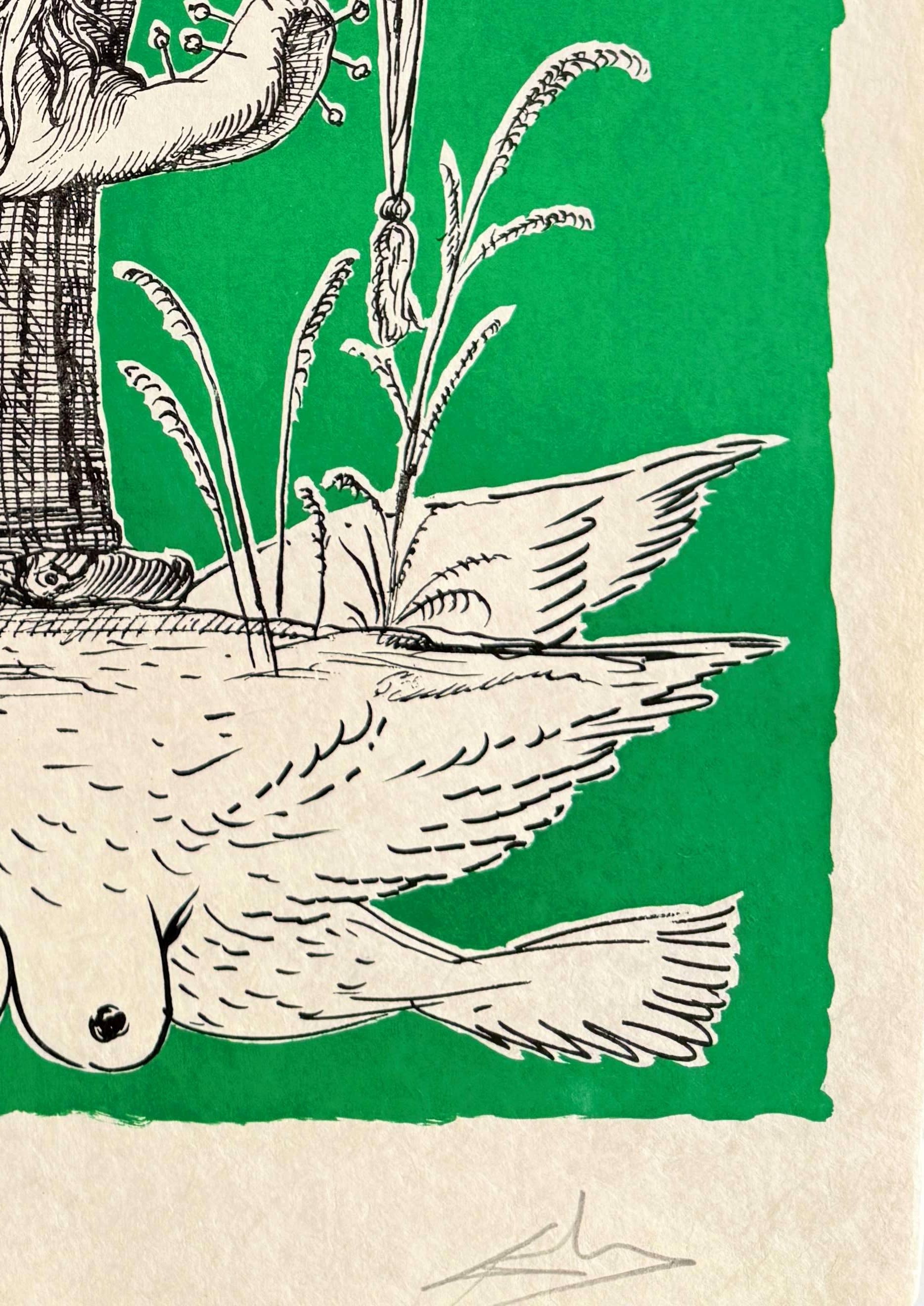 Salvador Dali - Les Songes Drôlatiques de Pantagruel, Planche I, 1973 - Image 6