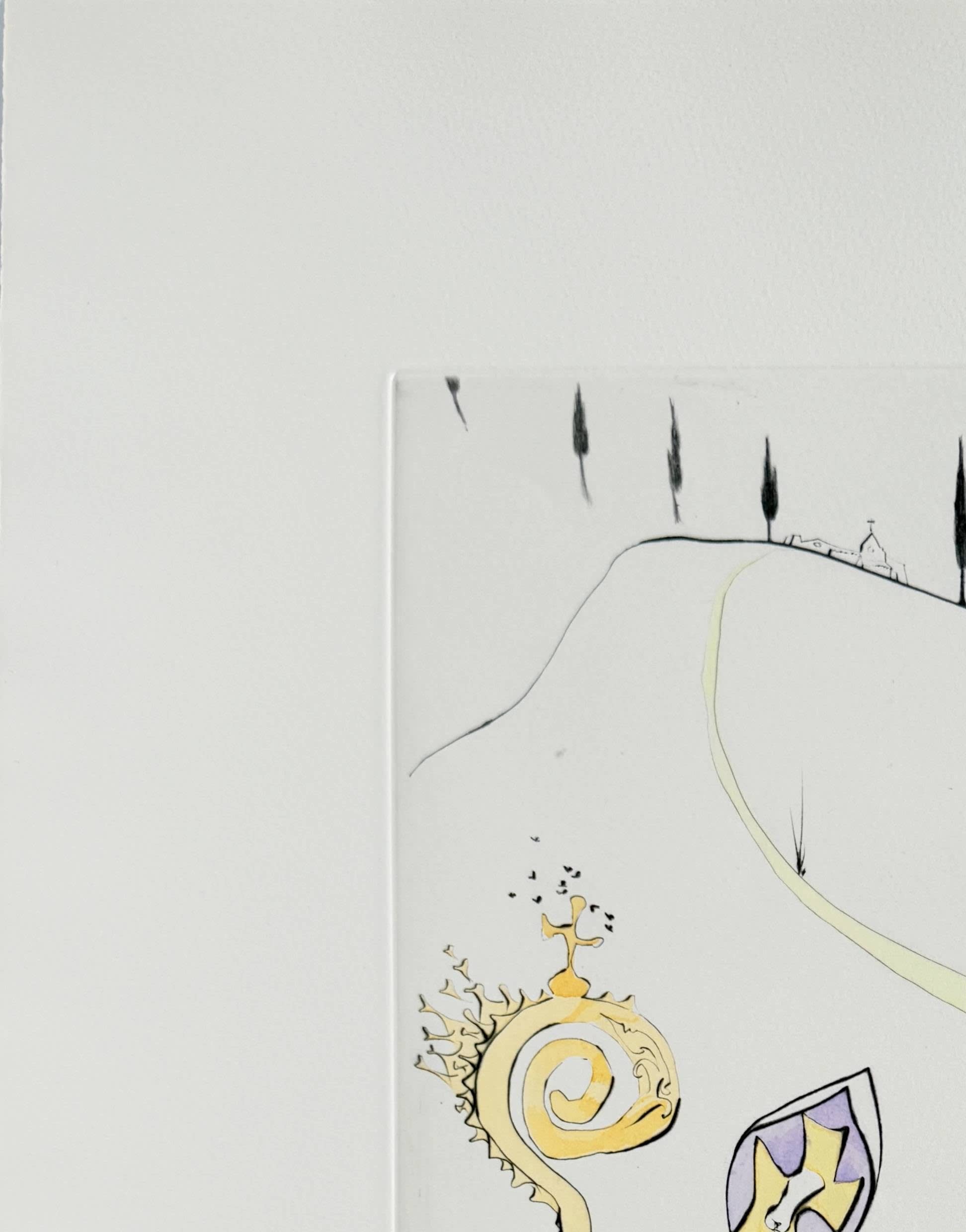 Salvador Dali - The Divine Love of Gala, 1973 - Image 2