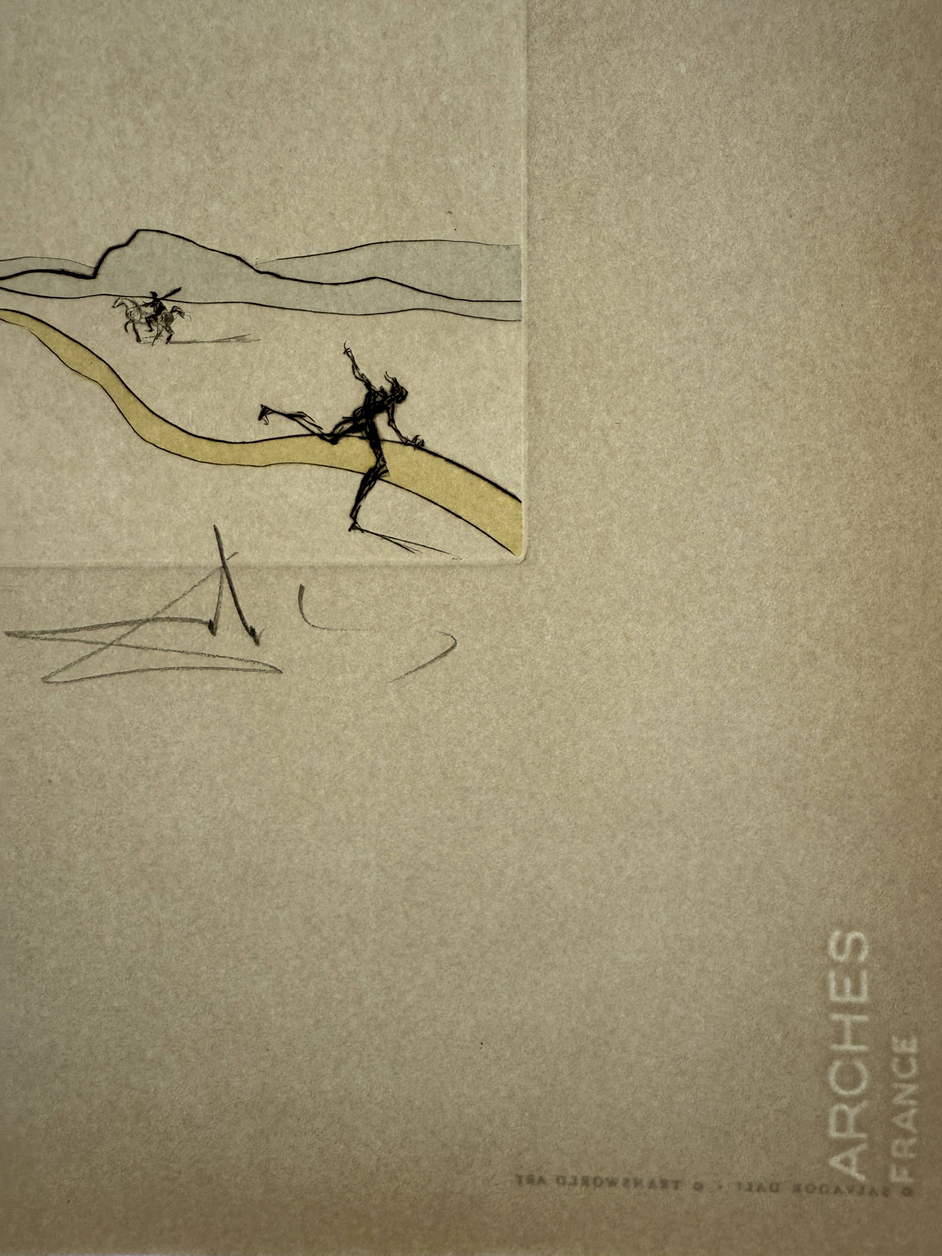 Salvador Dali - The Great Inquisitor Expels the Saviour, 1973 - Image 8