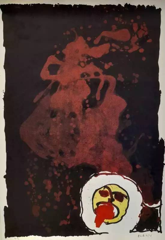 Pierre Alechinsky - Edgar, 1974