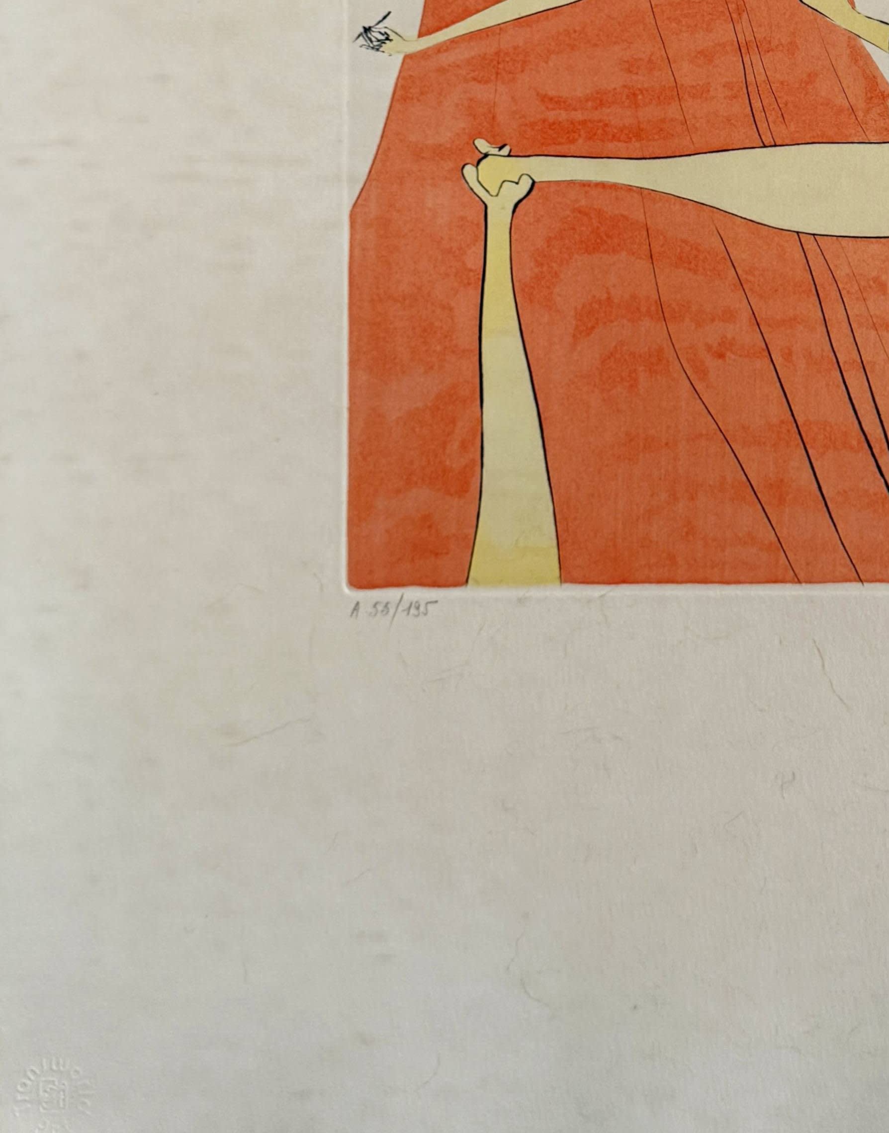 Salvador Dali - Gala's Godly Back, 1973 - Image 4