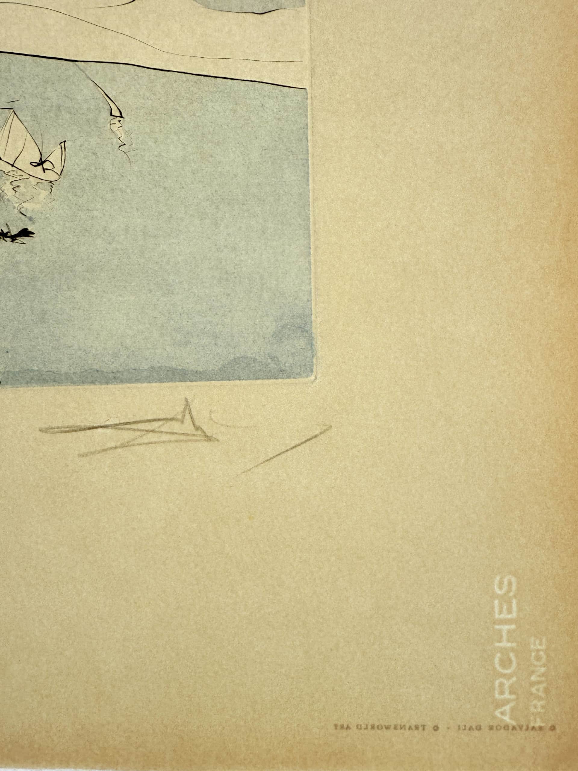 Salvador Dali - Flung Out Like a Fag-end by the Big-Wigs, 1973 - Image 8