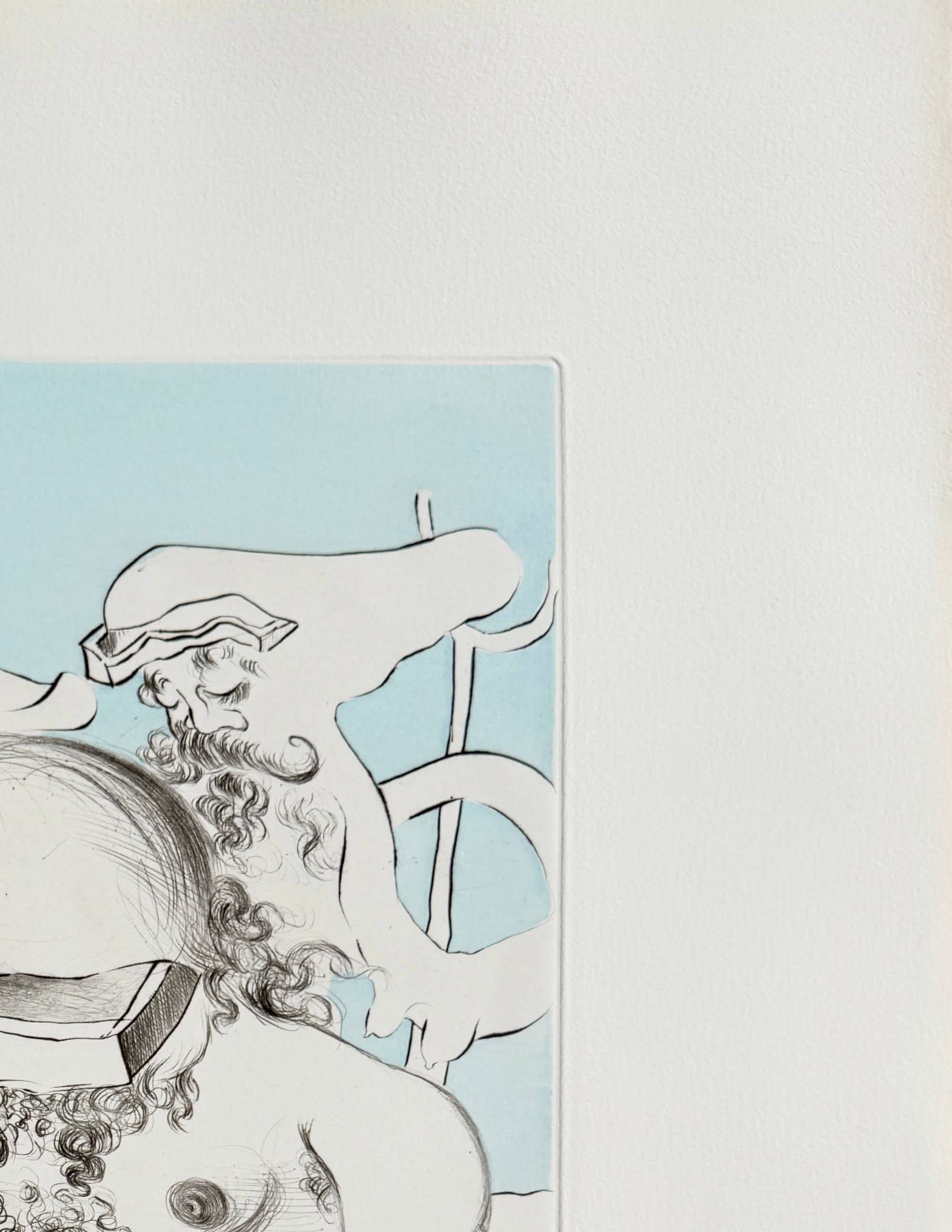 Salvador Dali - Flung Out Like a Fag-end by the Big-Wigs, 1973 - Image 3