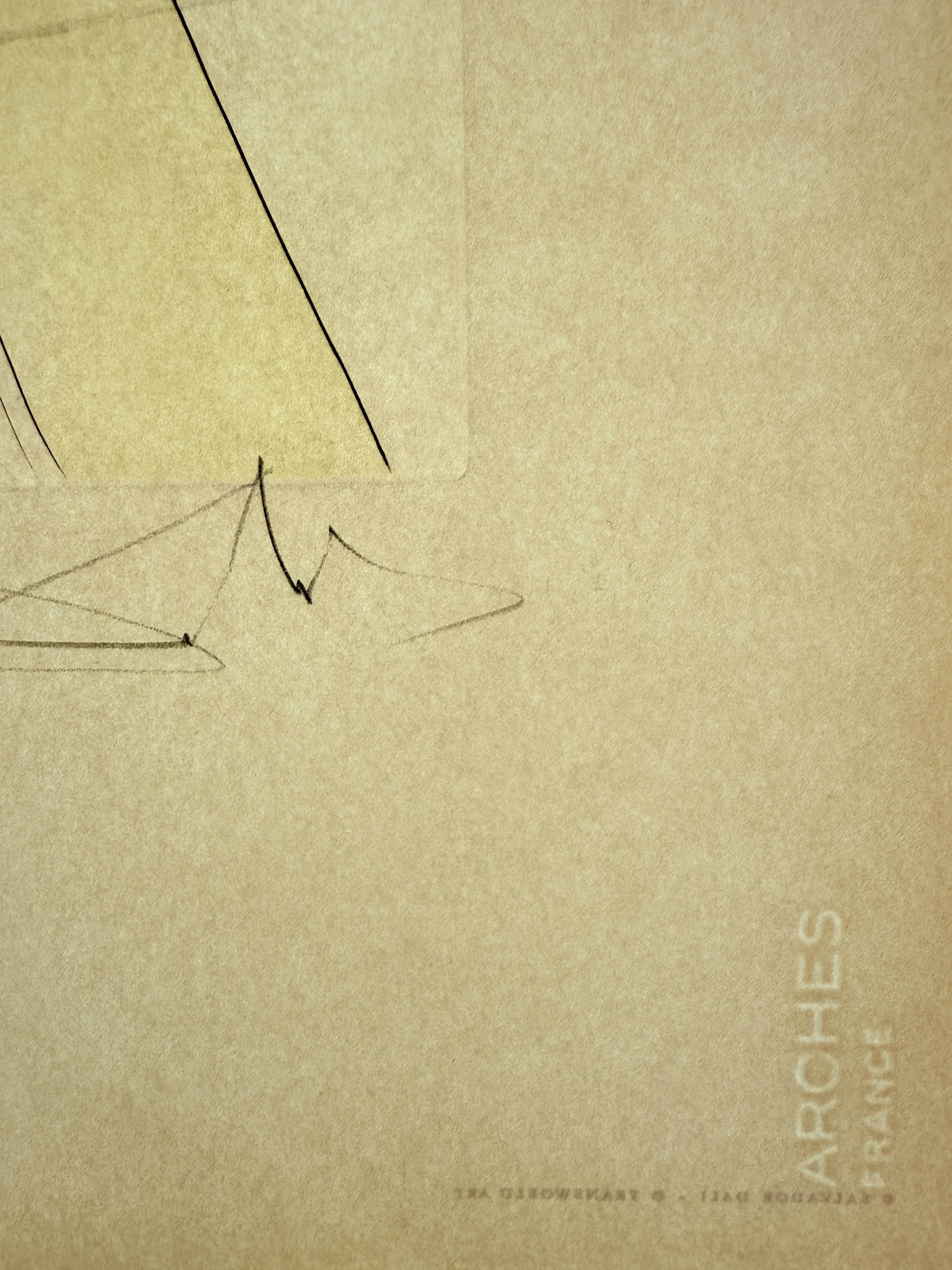 Salvador Dali - God, Time, Space, and the Pope, 1973 - Image 7