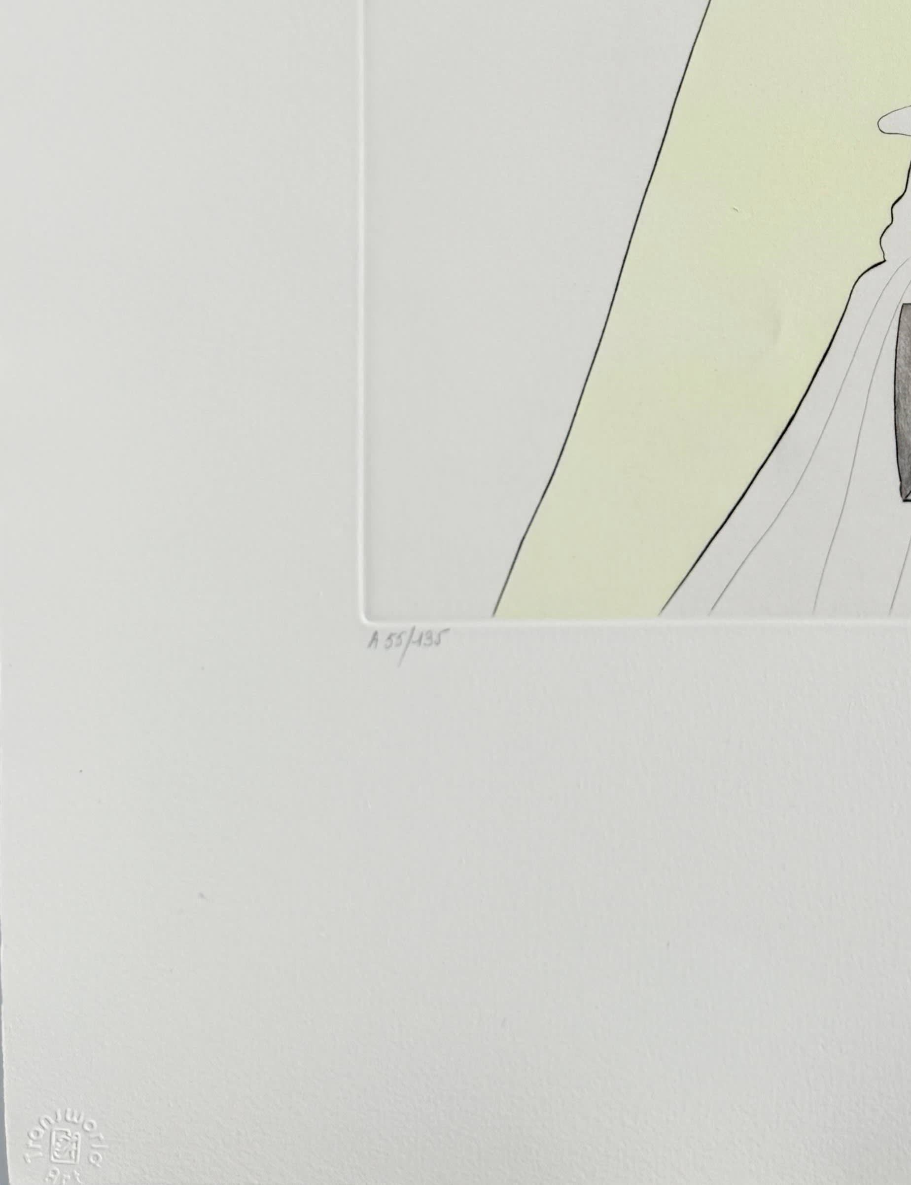 Salvador Dali - God, Time, Space, and the Pope, 1973 - Image 4