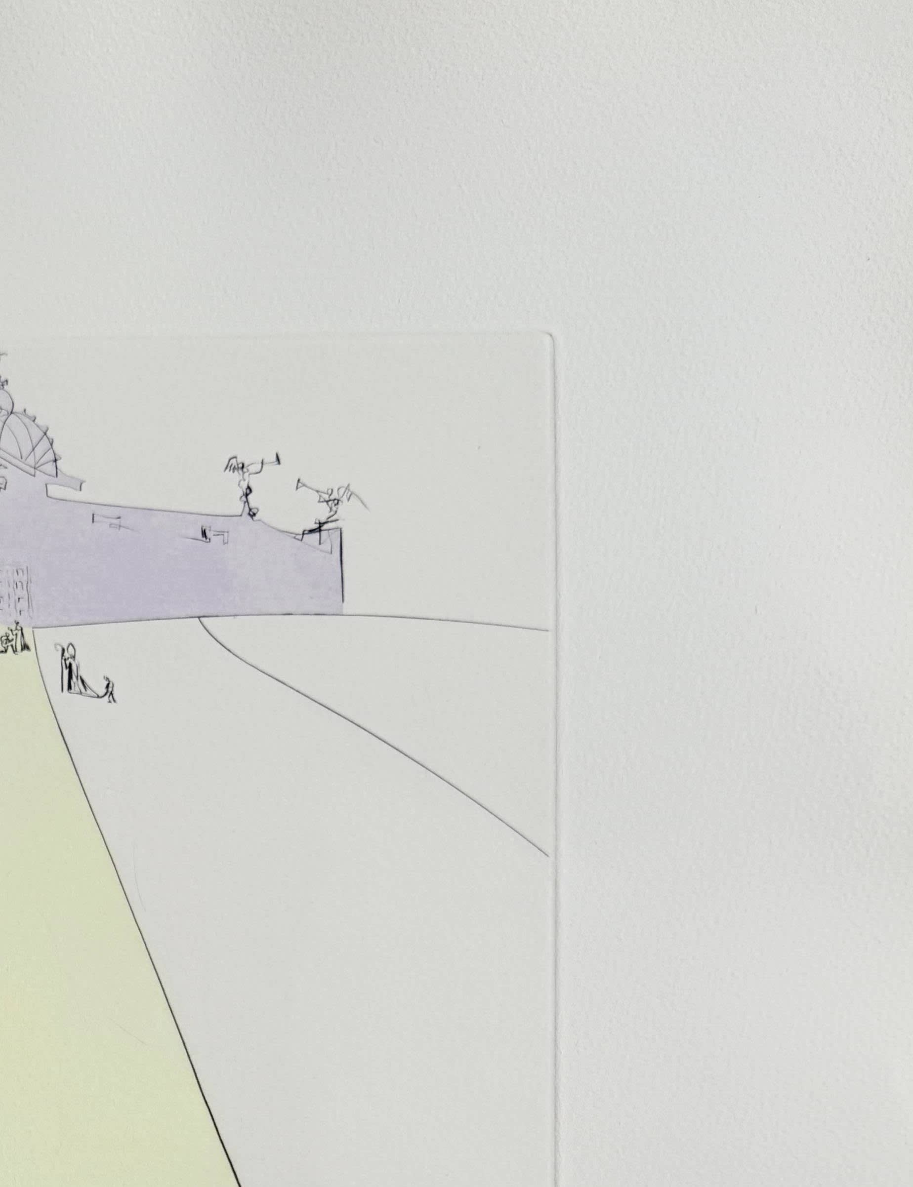 Salvador Dali - God, Time, Space, and the Pope, 1973 - Image 3