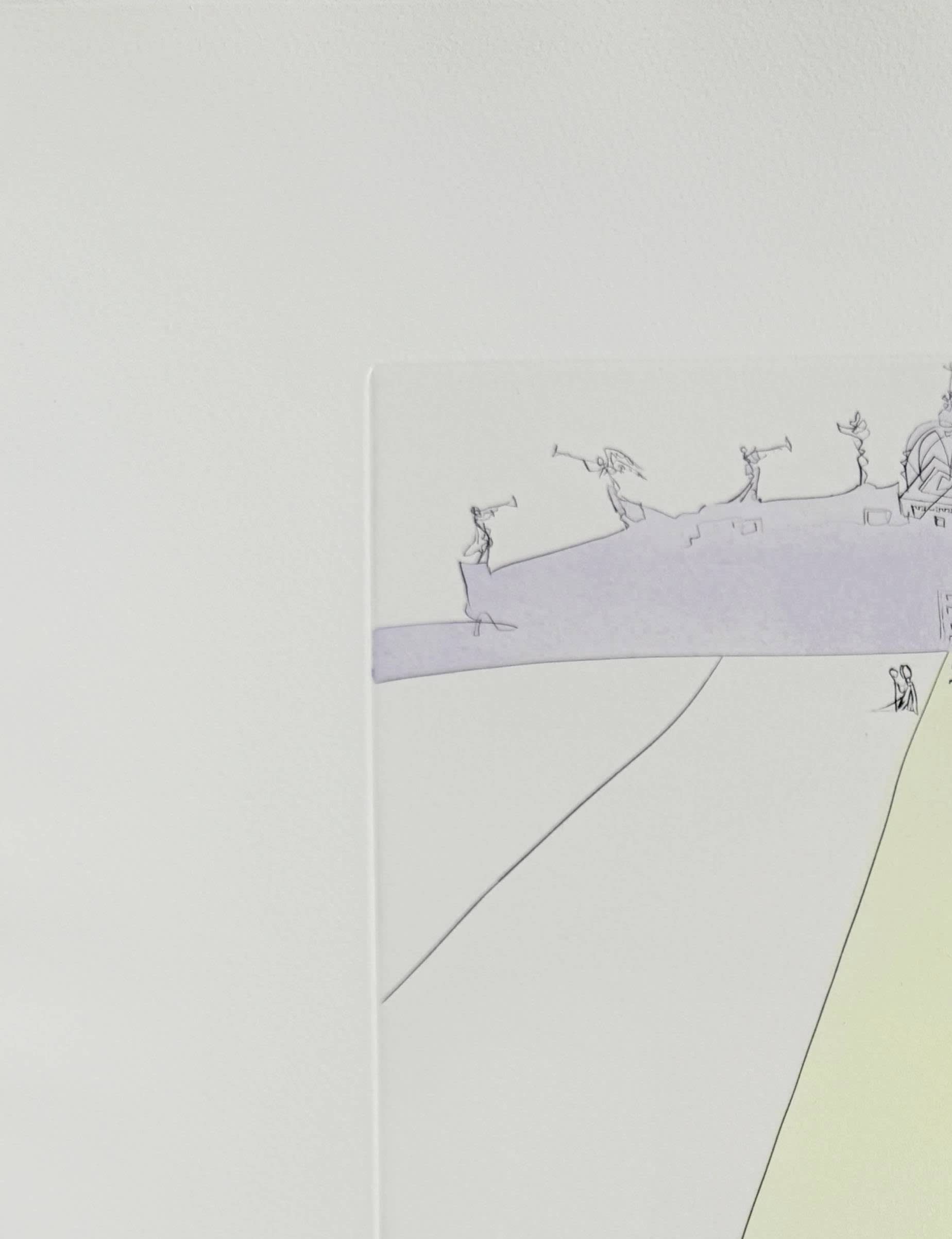 Salvador Dali - God, Time, Space, and the Pope, 1973 - Image 2