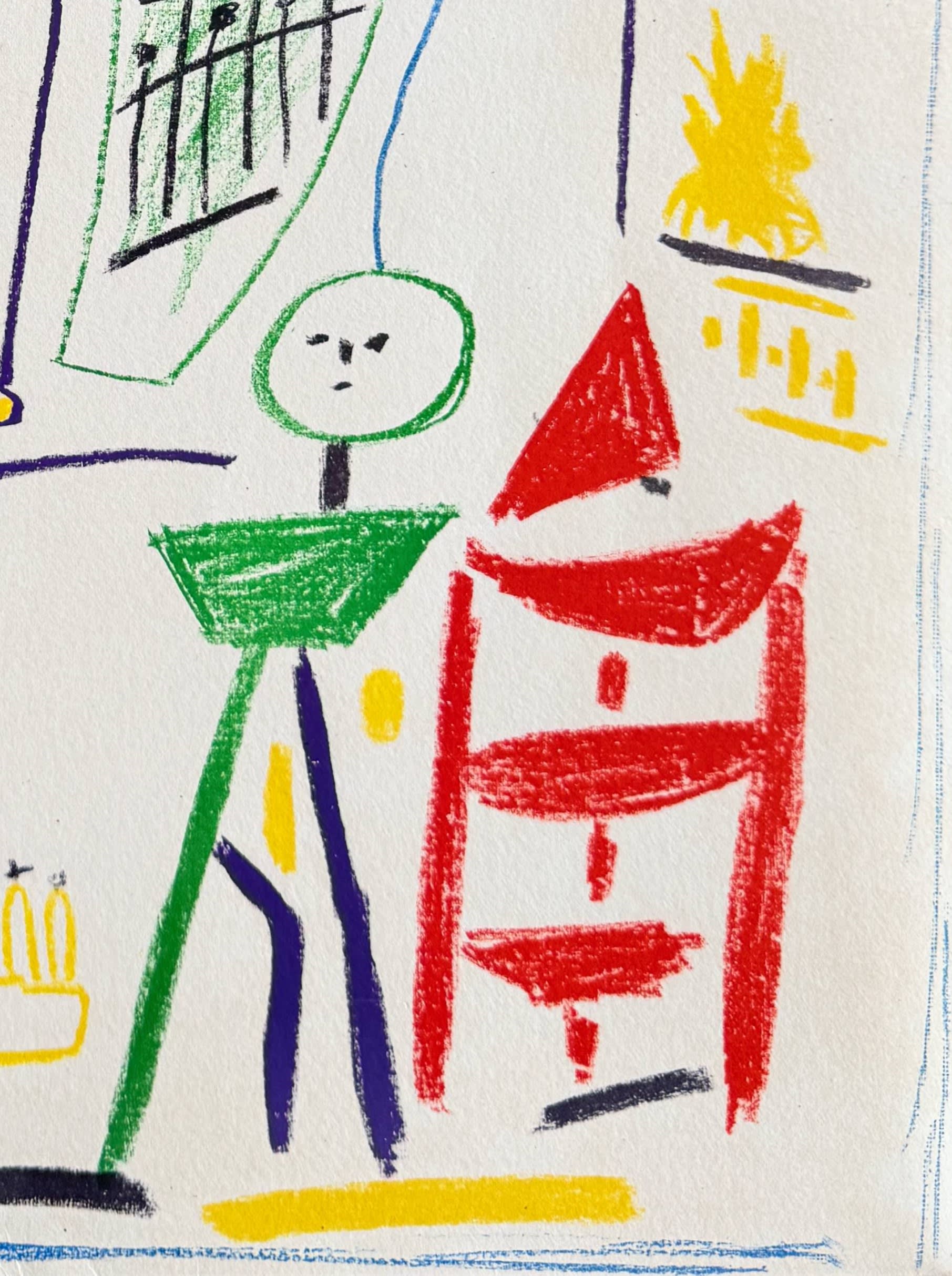 Pablo Picasso - Dans l'Atelier de Picasso, 1957 - Image 5