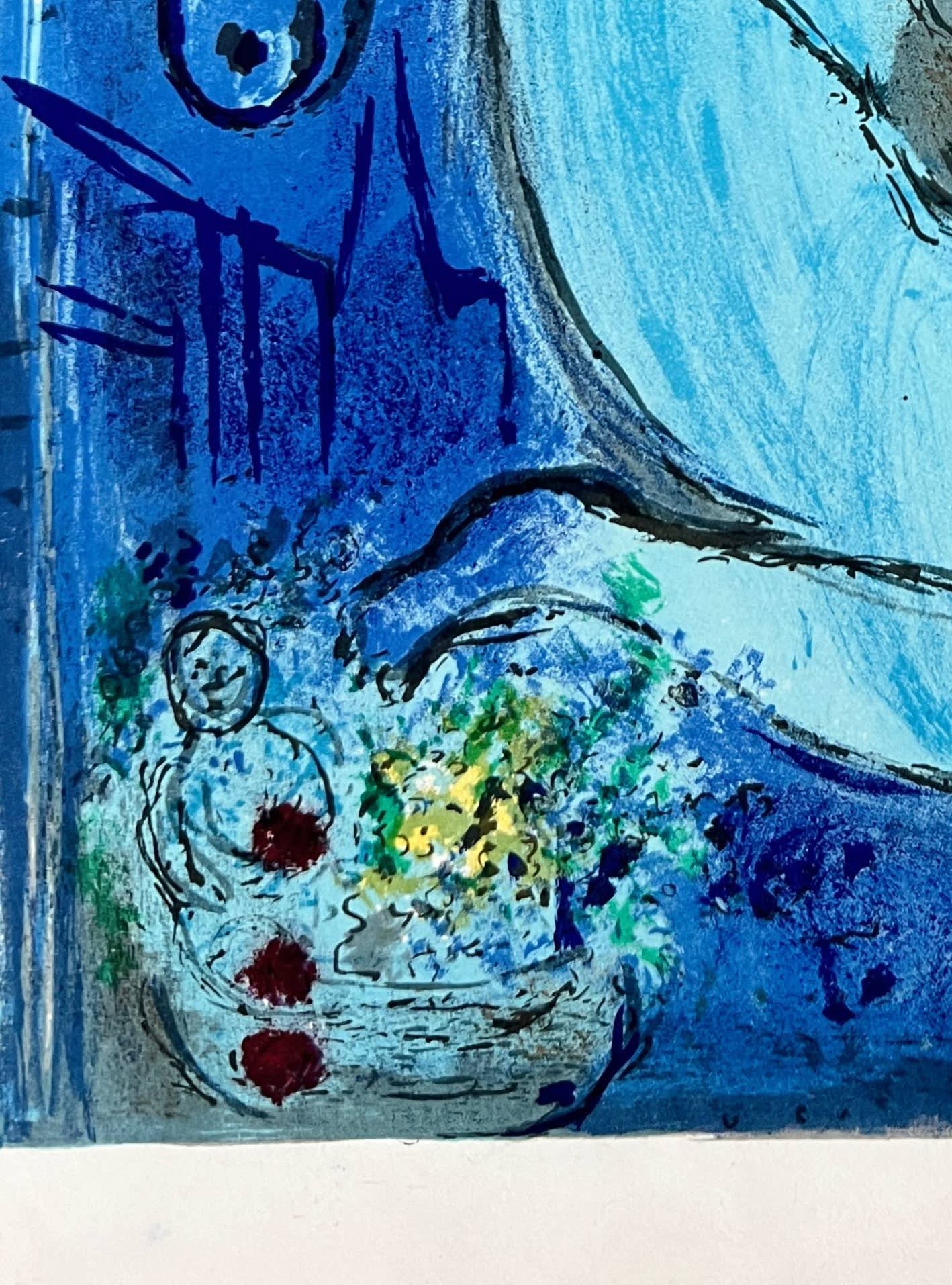 Marc Chagall - Quai aux Fleurs, 1954 - Image 4