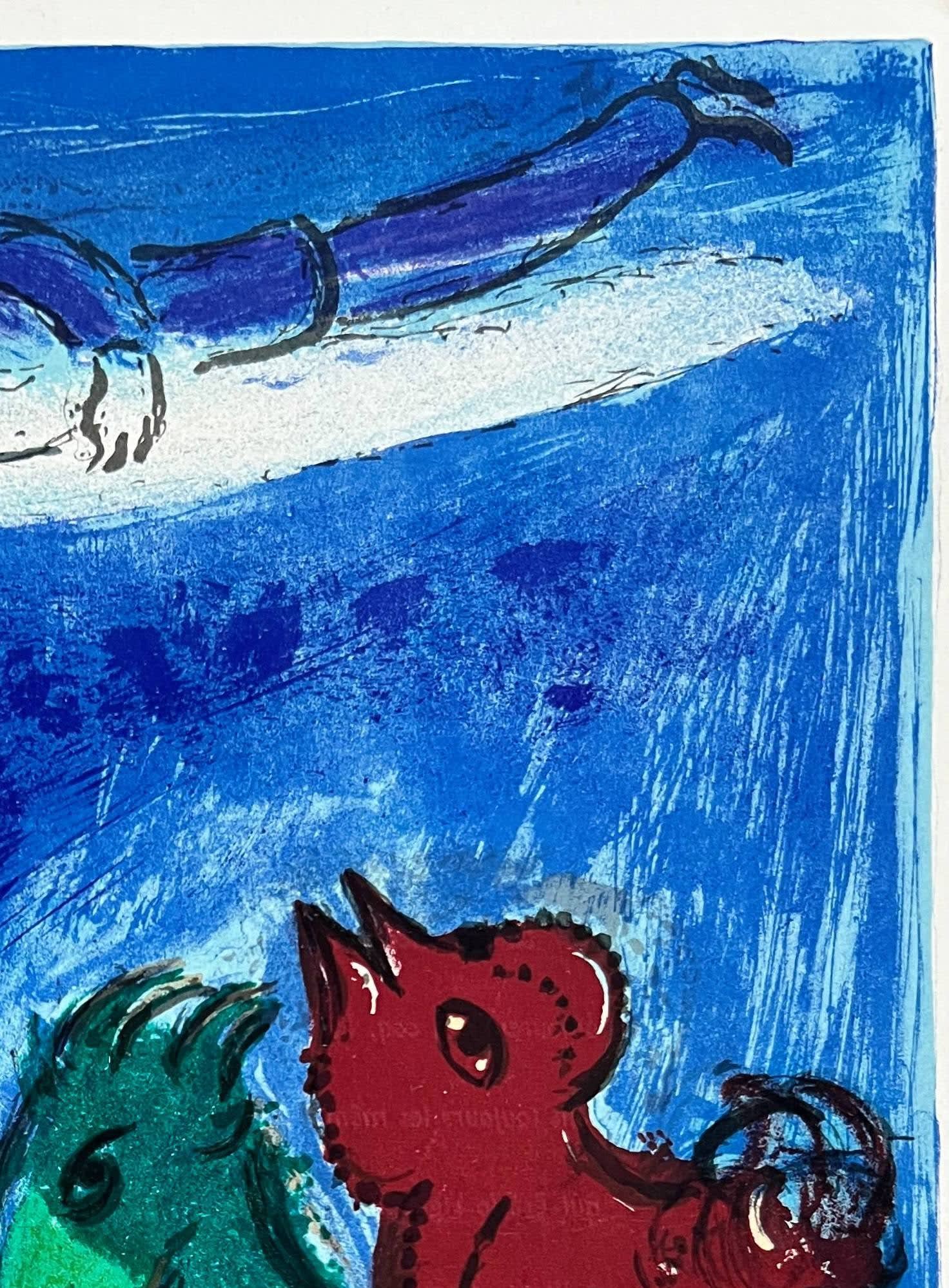 Marc Chagall - Les Monstres de Notre-Dame, 1954 - Image 3