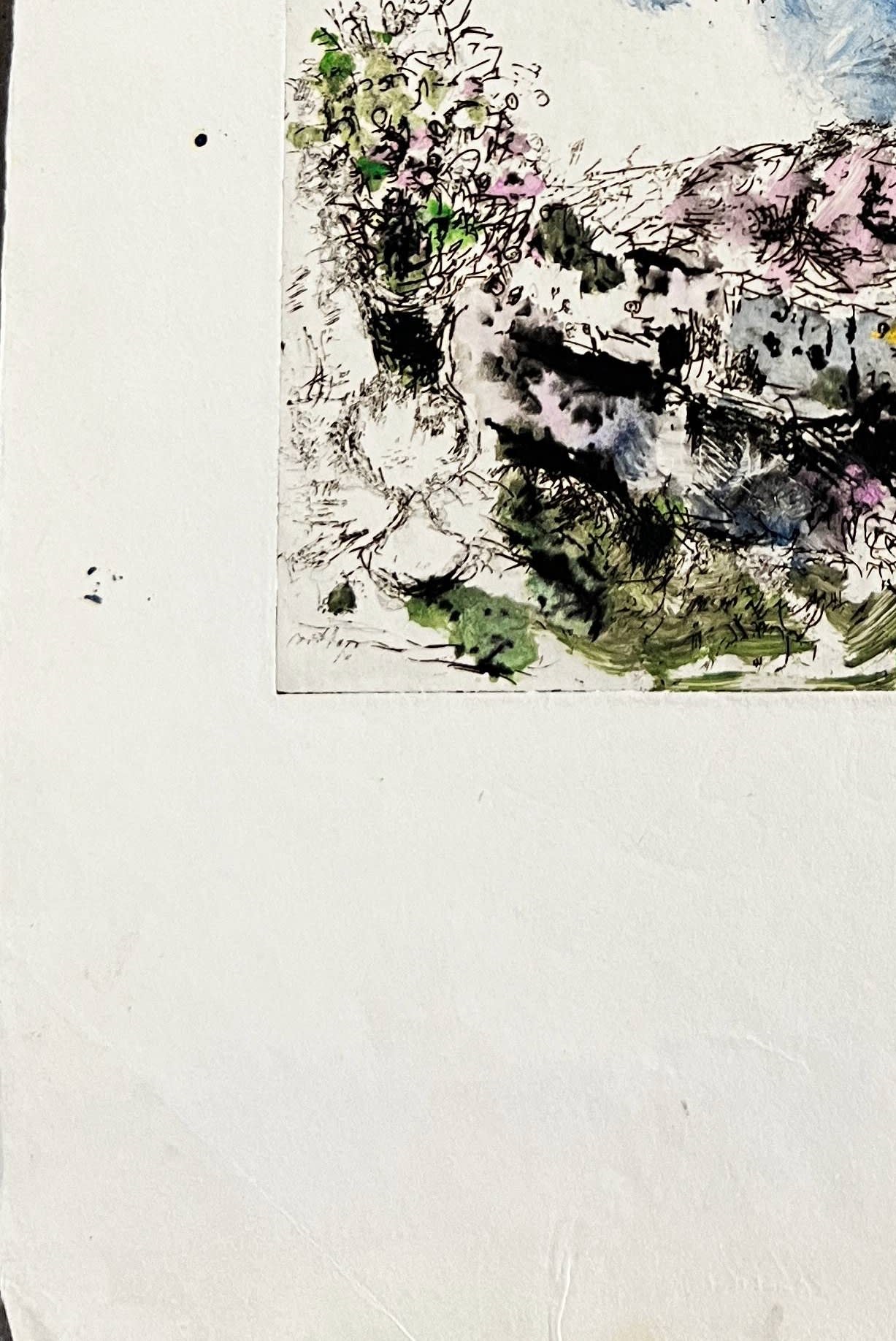 Marc Chagall - La nuit des amoureux à Saint-Paul, 1969 - Image 5