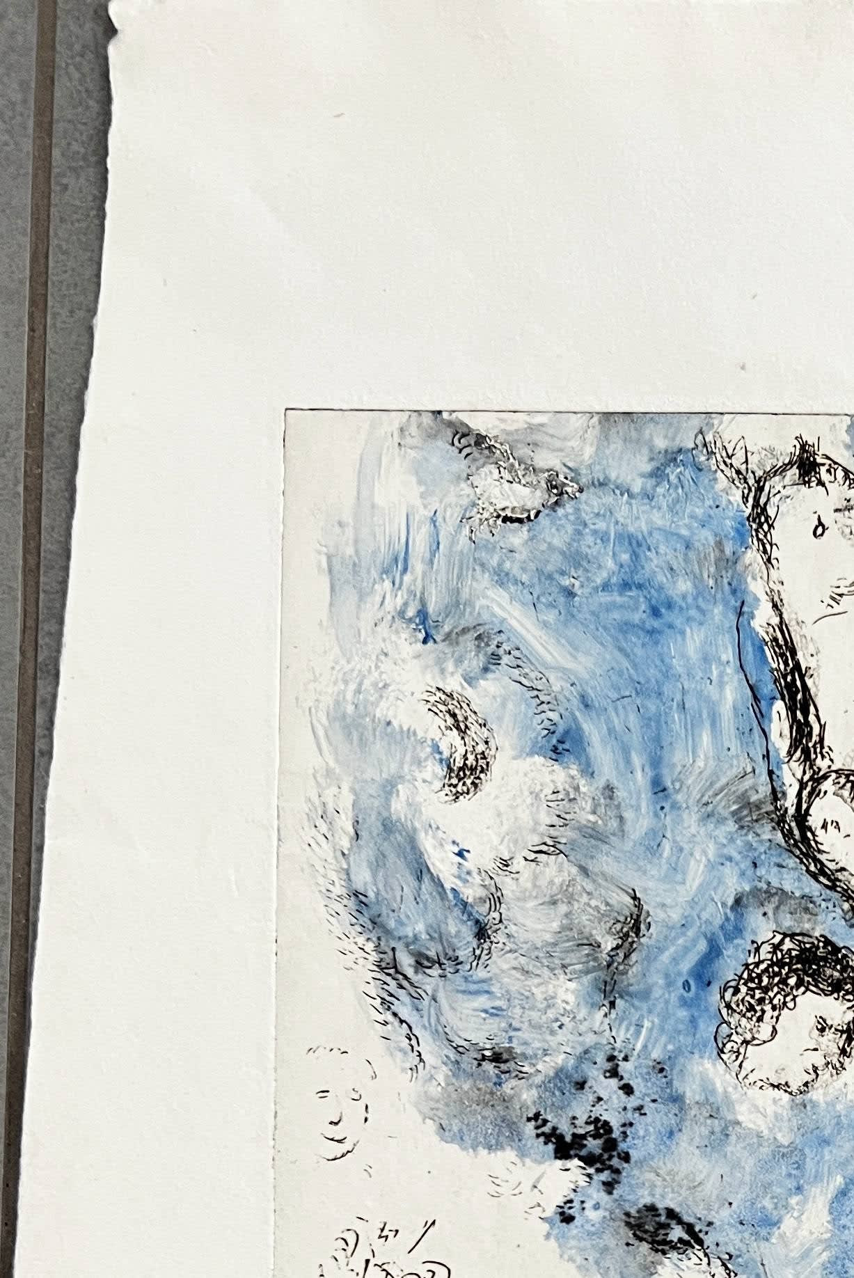 Marc Chagall - La nuit des amoureux à Saint-Paul, 1969 - Image 3