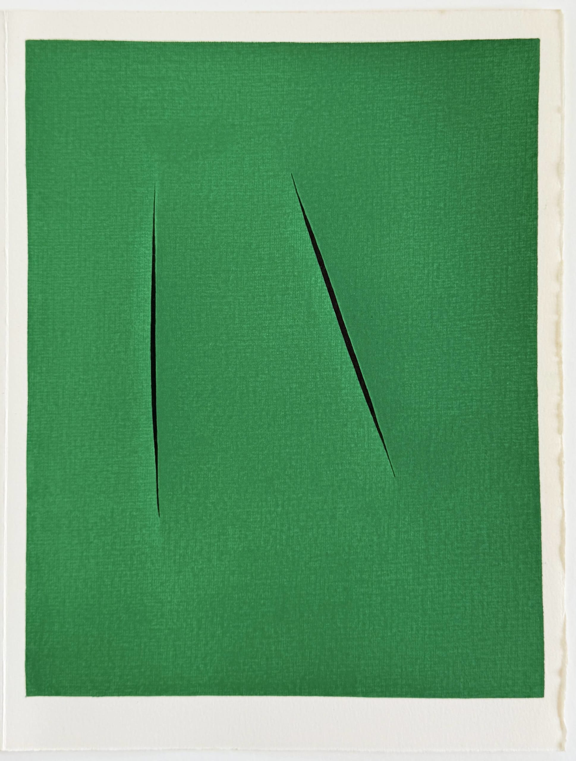 Lucio Fontana - Concetto Spaziale, 1975 - Image 6