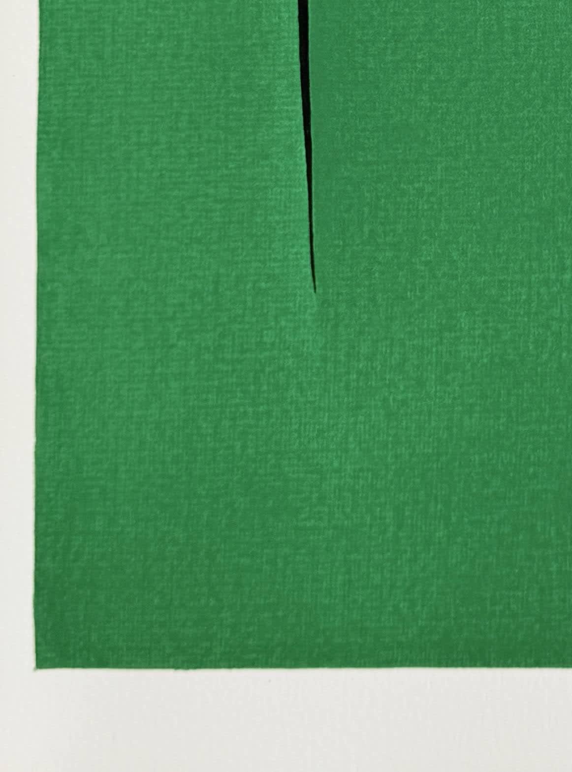 Lucio Fontana - Concetto Spaziale, 1975 - Image 4