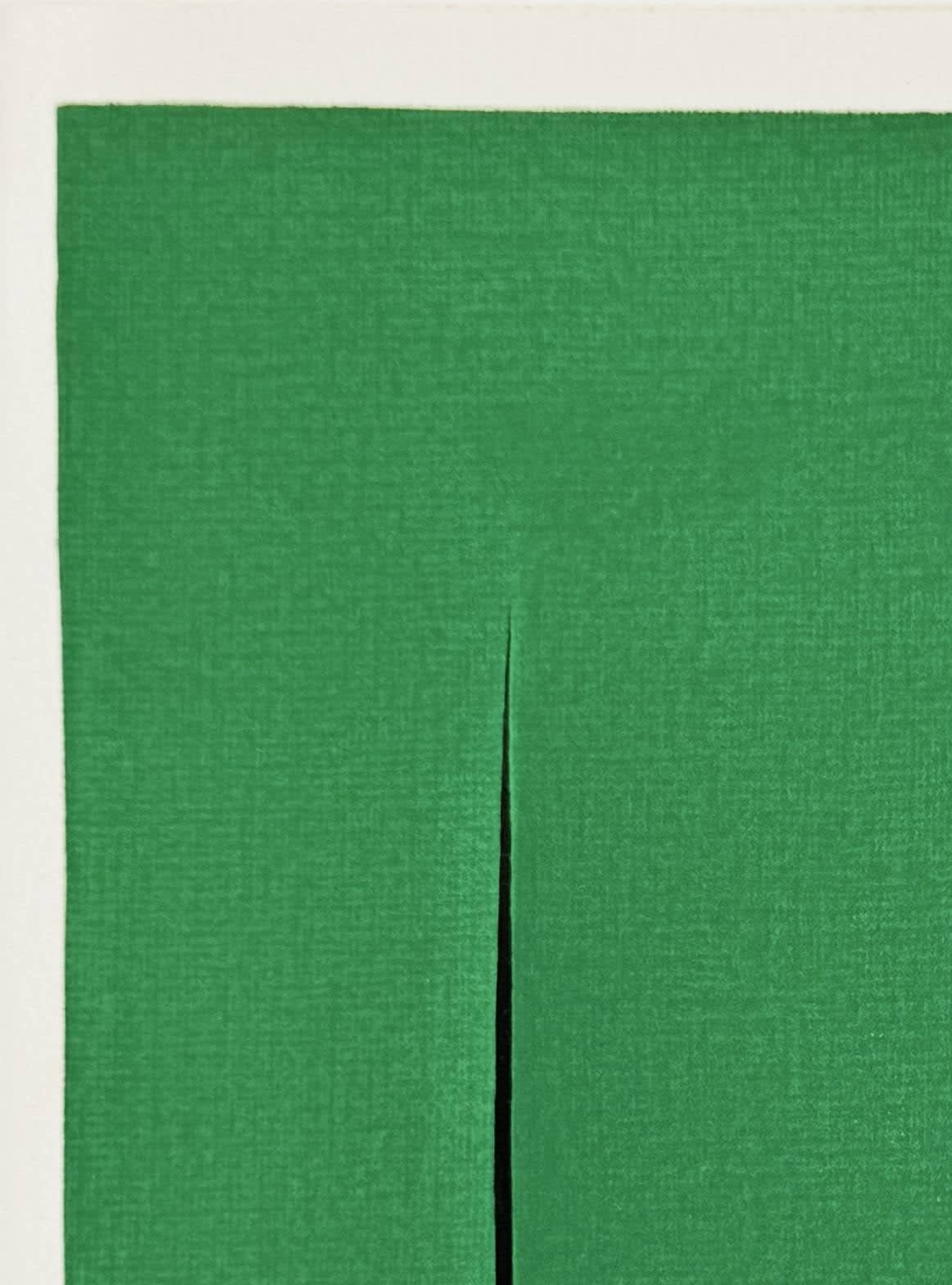 Lucio Fontana - Concetto Spaziale, 1975 - Image 2