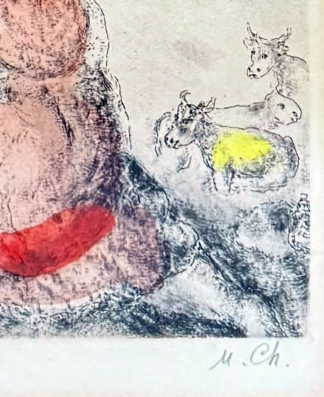 Marc Chagall - Hannah Praying to God, 1952 - Image 6