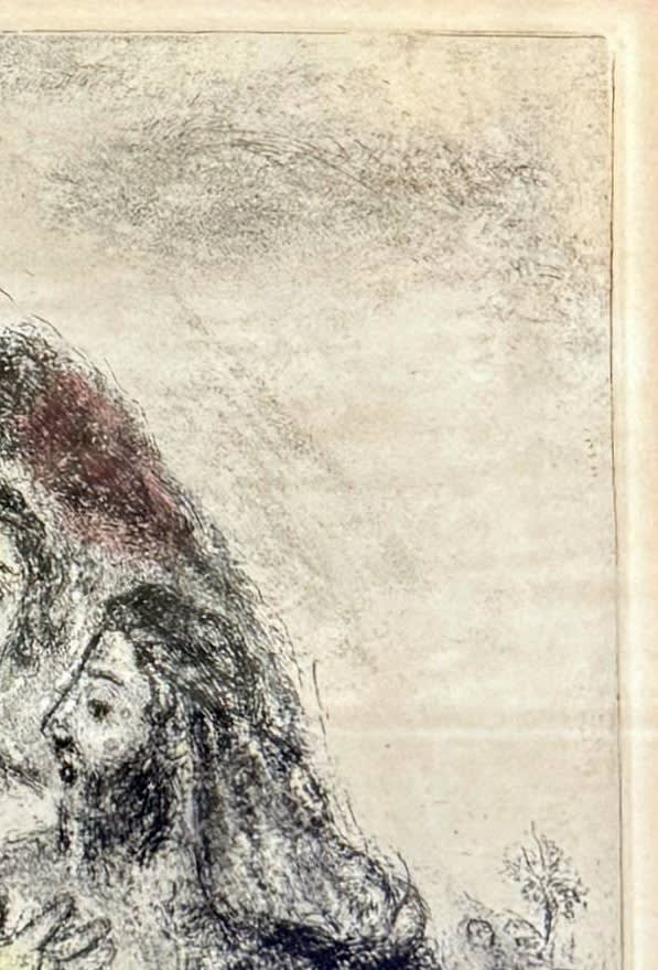 Marc Chagall - The Anointing of Saul, 1952 - Image 4