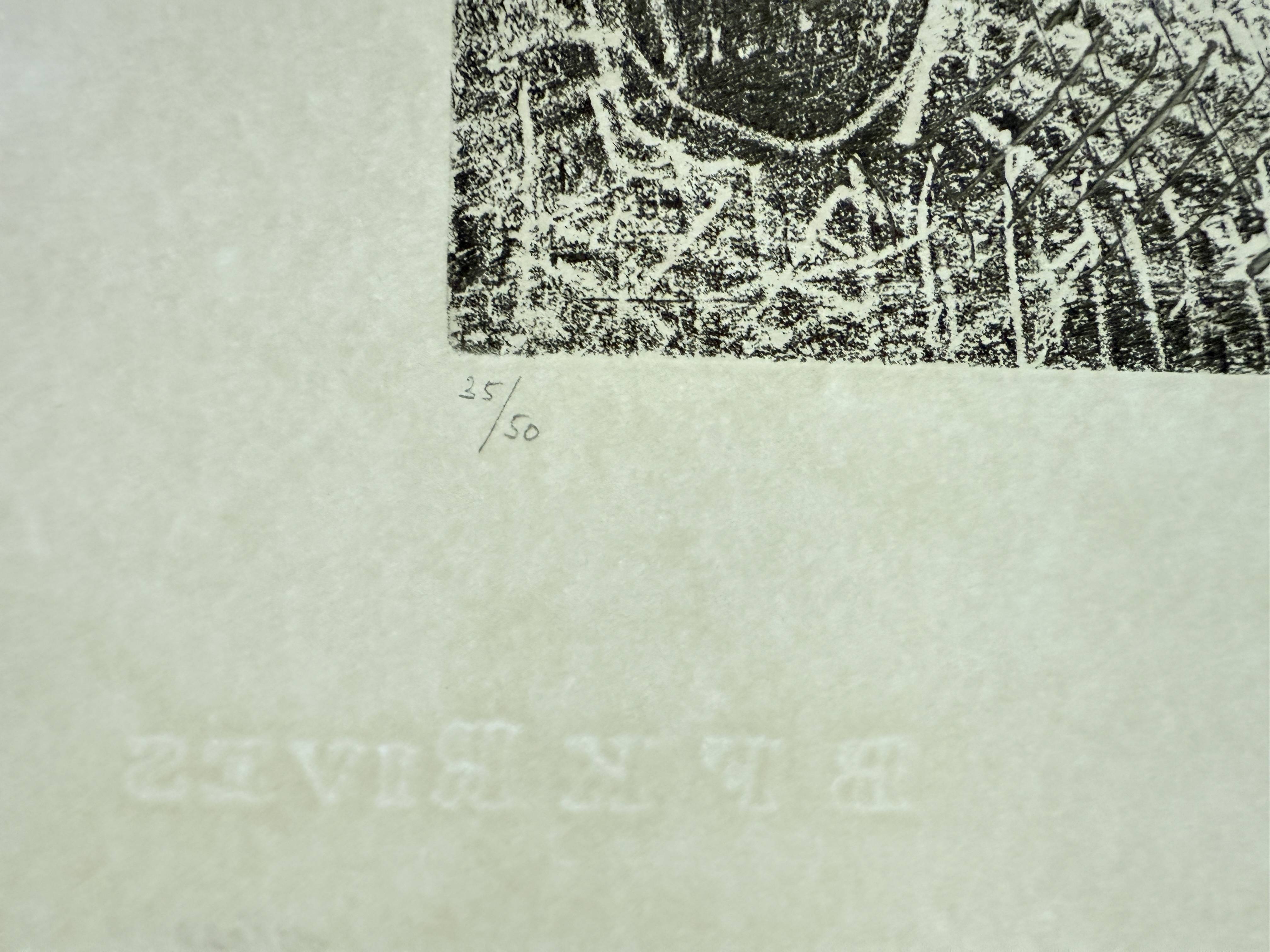 Pablo Picasso - Peintre et modèle au fume-cigarette, 1968 - Image 8