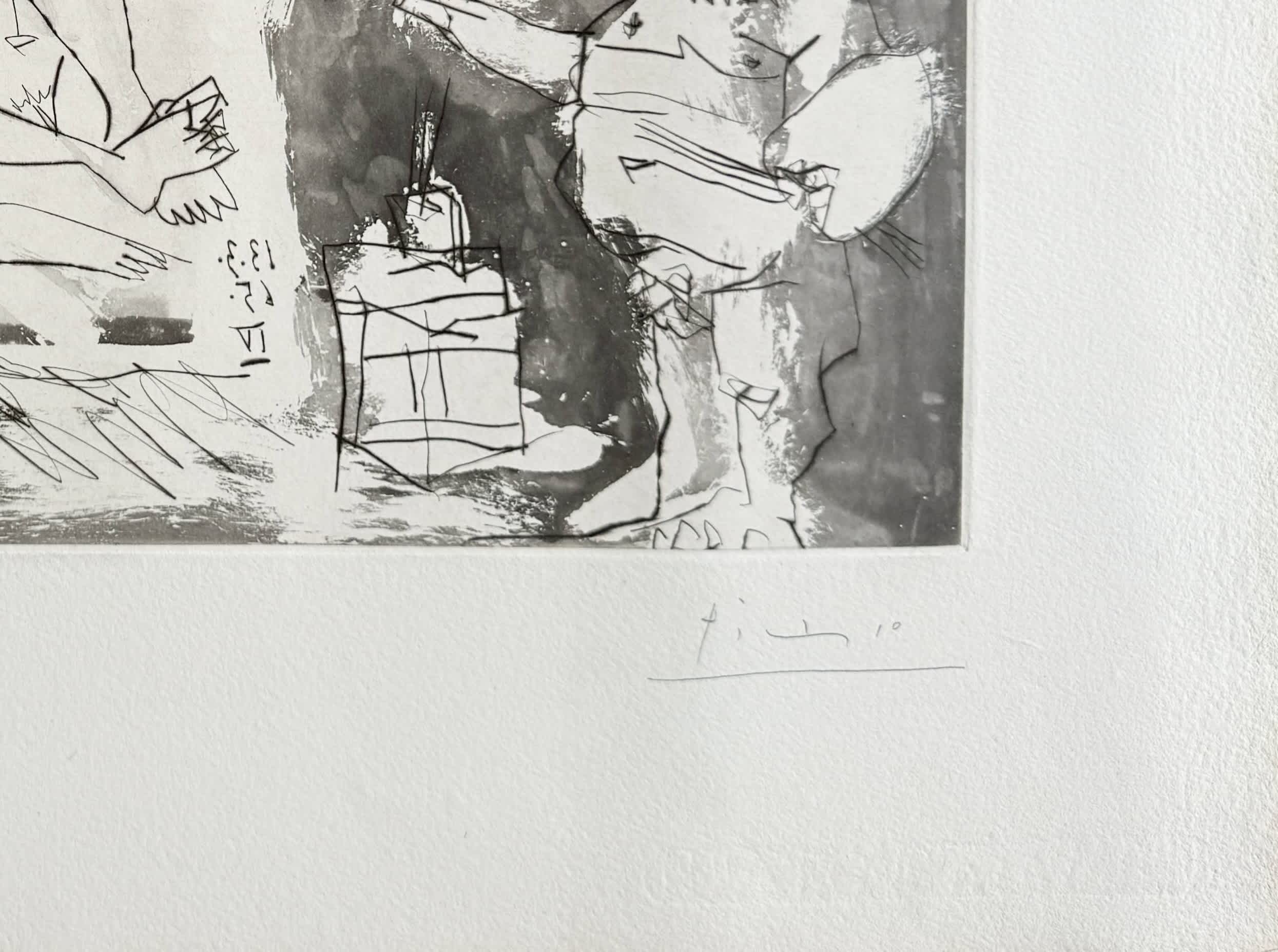 Pablo Picasso - Dans l'Atelier, 1965 - Image 9