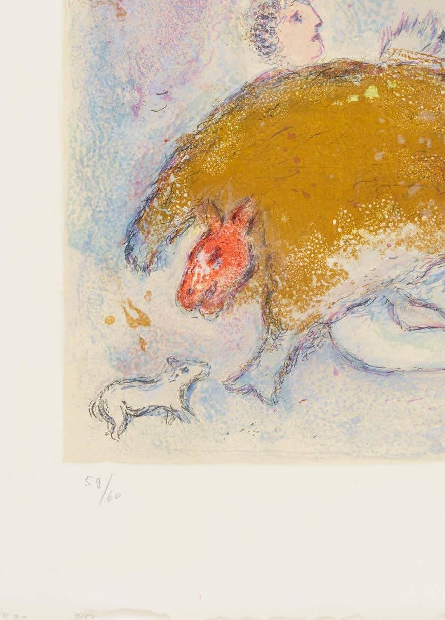 Marc Chagall - La Ruse de Dorcon, from Daphnis et Chloé, 1961 - Image 5