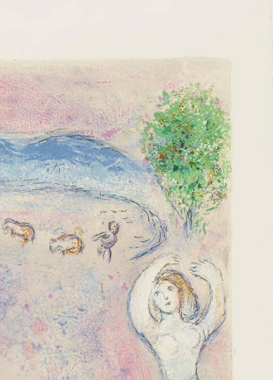 Marc Chagall - La Ruse de Dorcon, from Daphnis et Chloé, 1961 - Image 4
