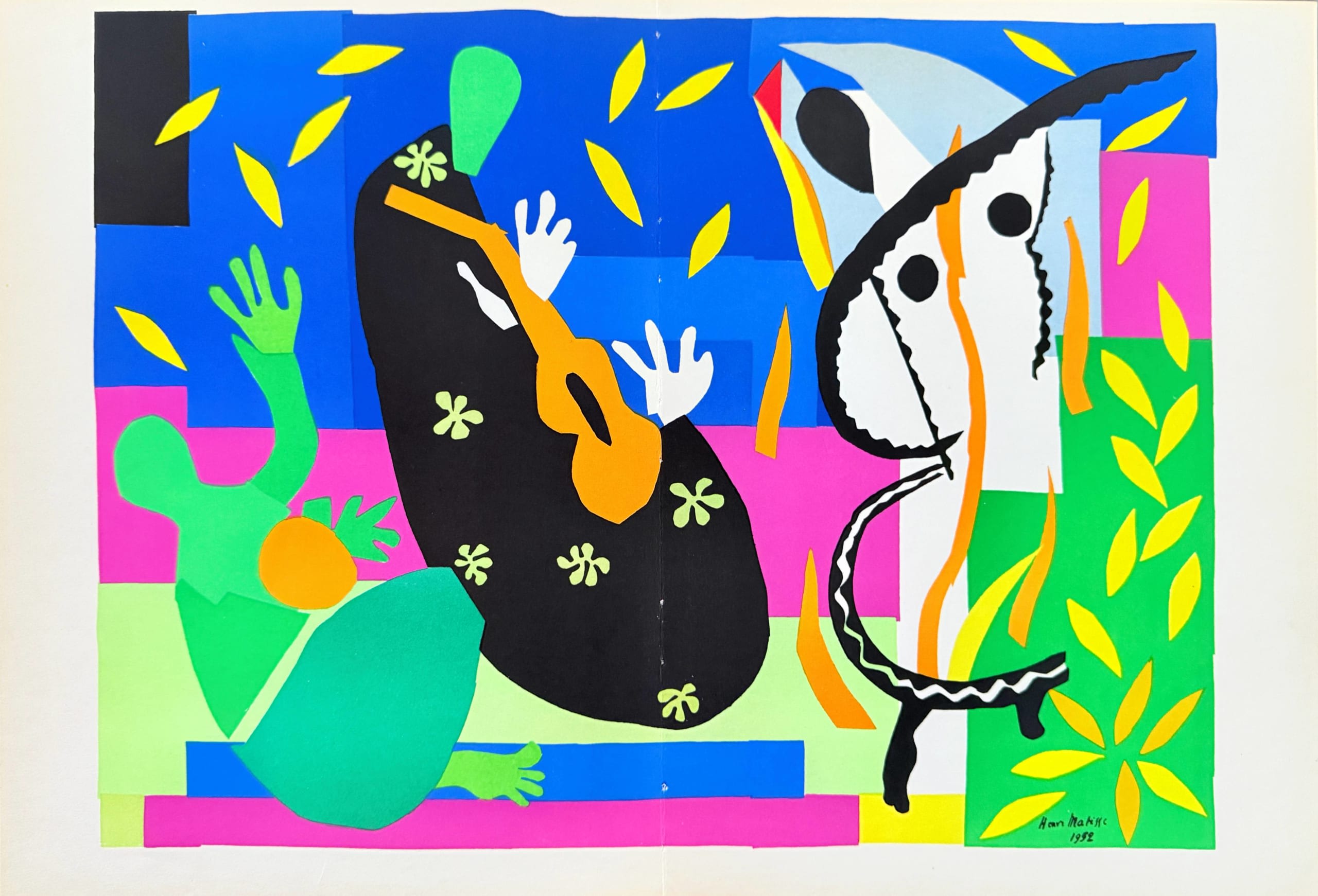 Henri Matisse - Tristesse du Roi, 1958