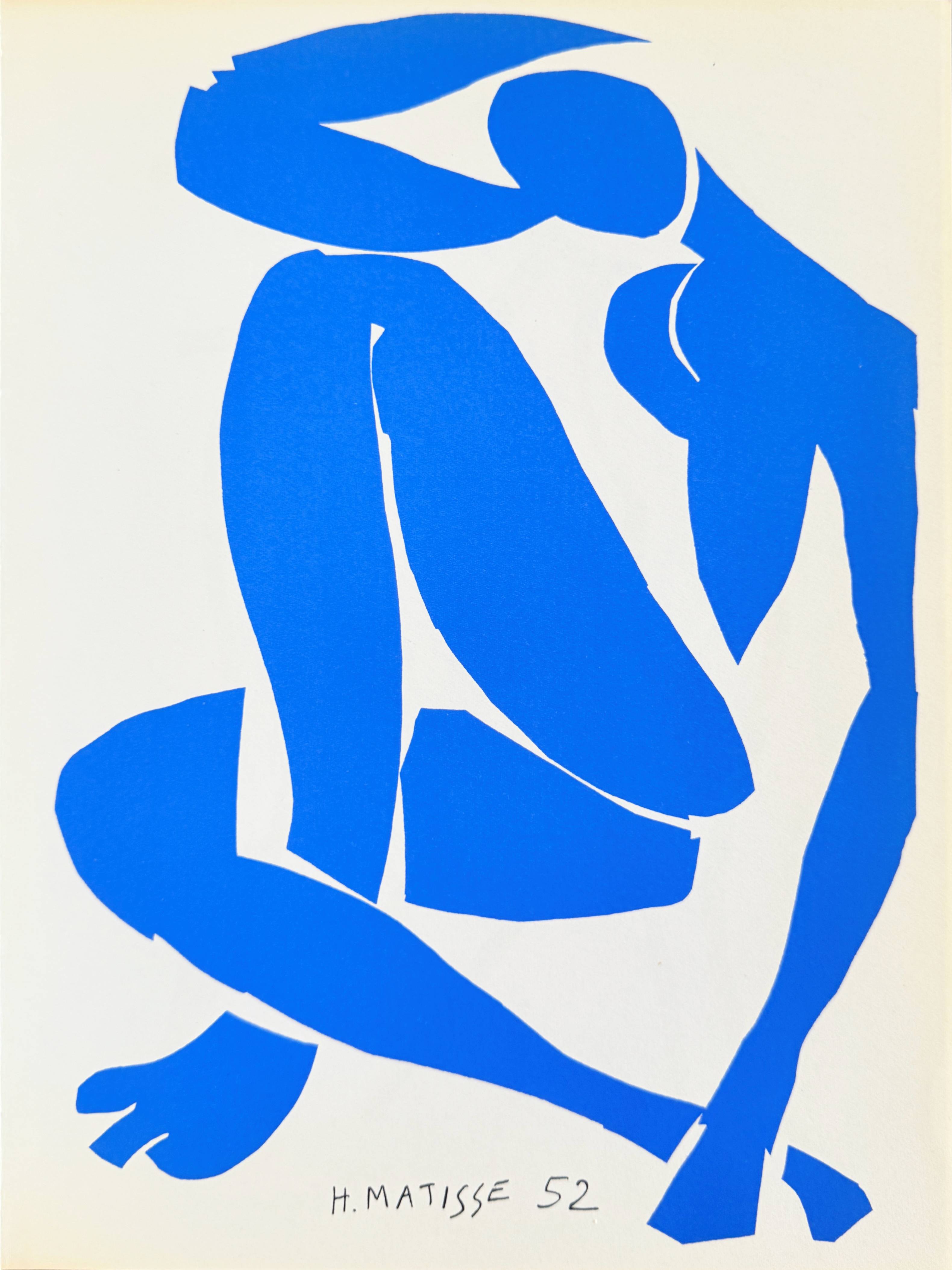 Henri Matisse - Femme Bleue, 1958