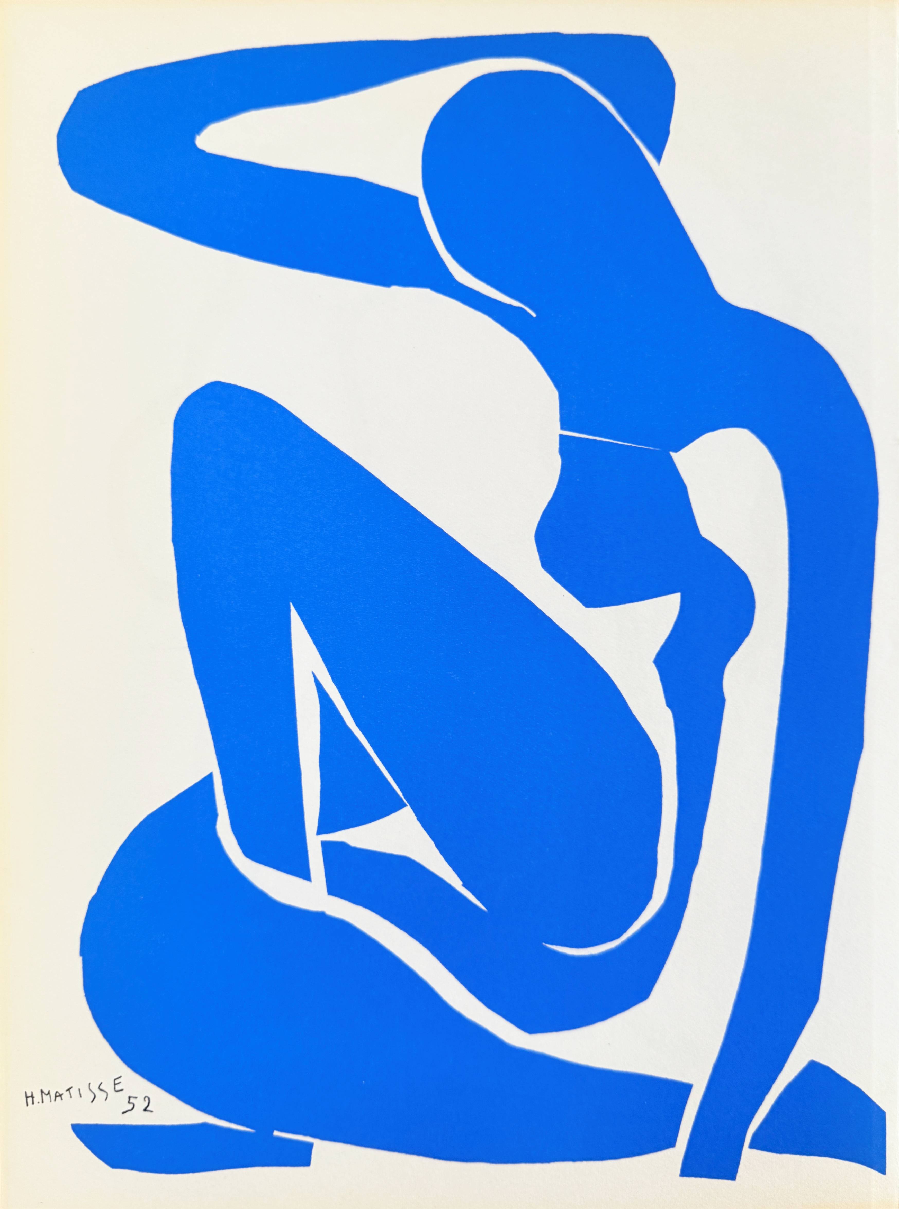 Henri Matisse - Femme Bleue, 1958