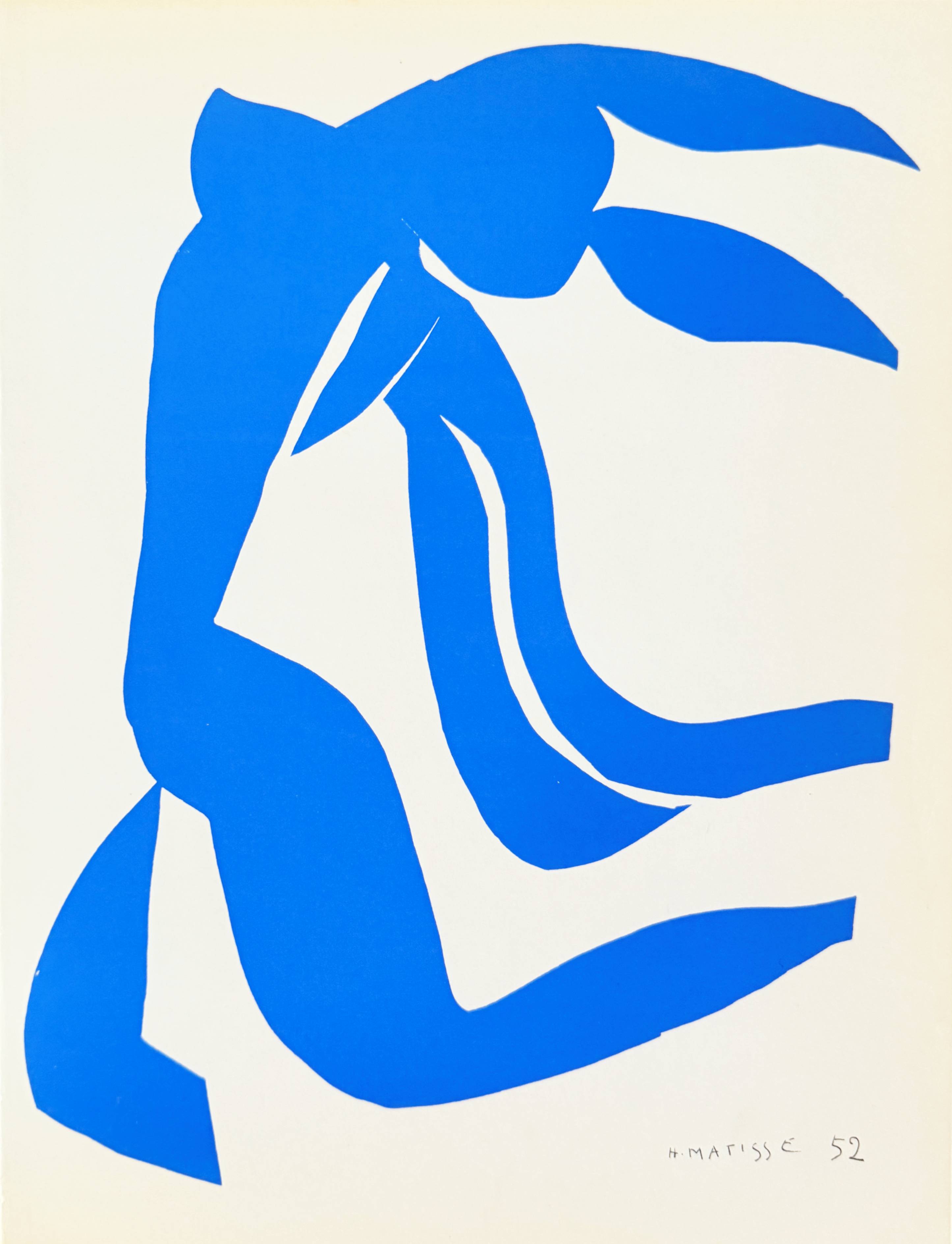 Henri Matisse - Femme Bleue, 1958