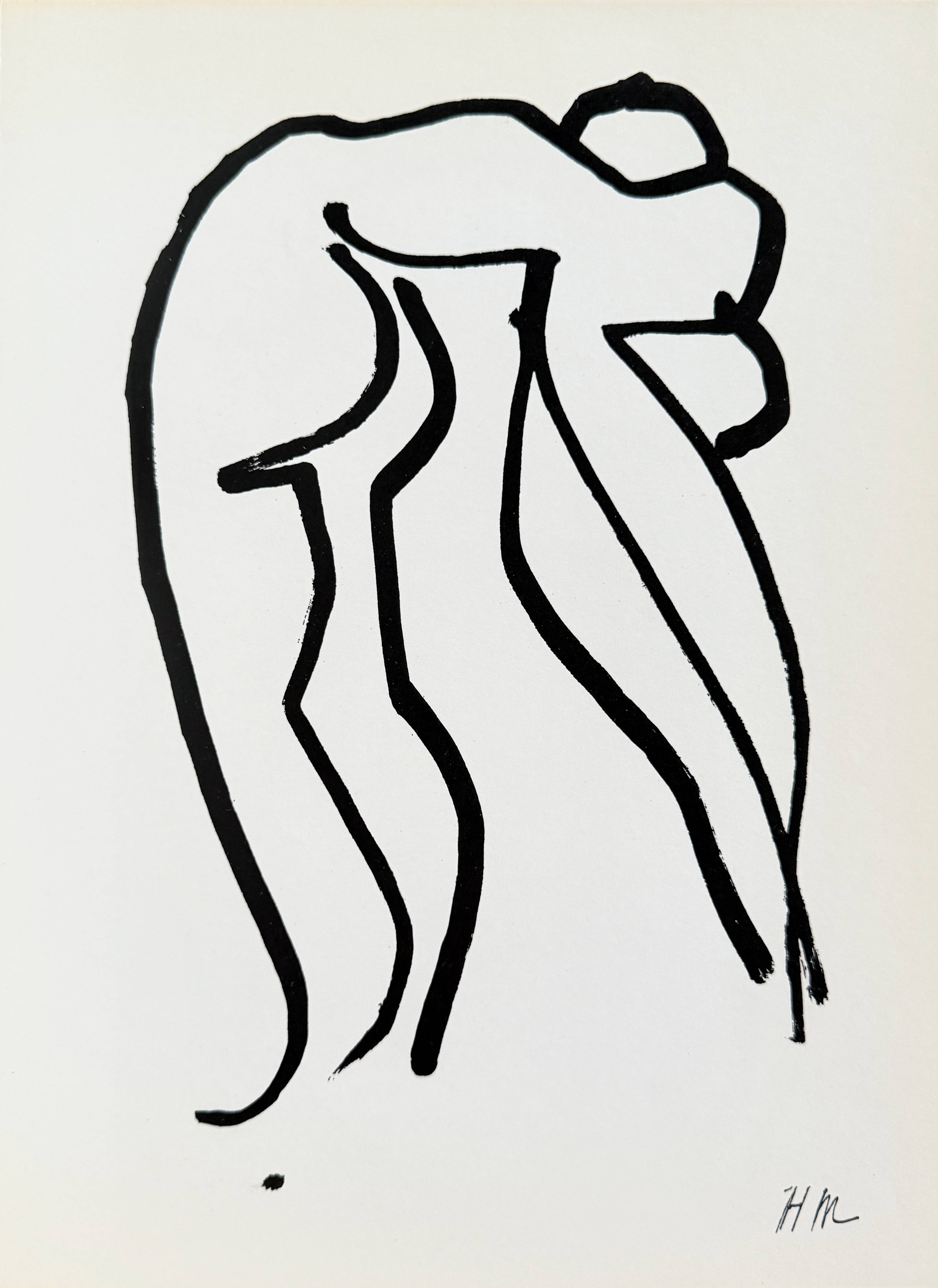 Henri Matisse - Femme Bleue, 1958 - Image 6