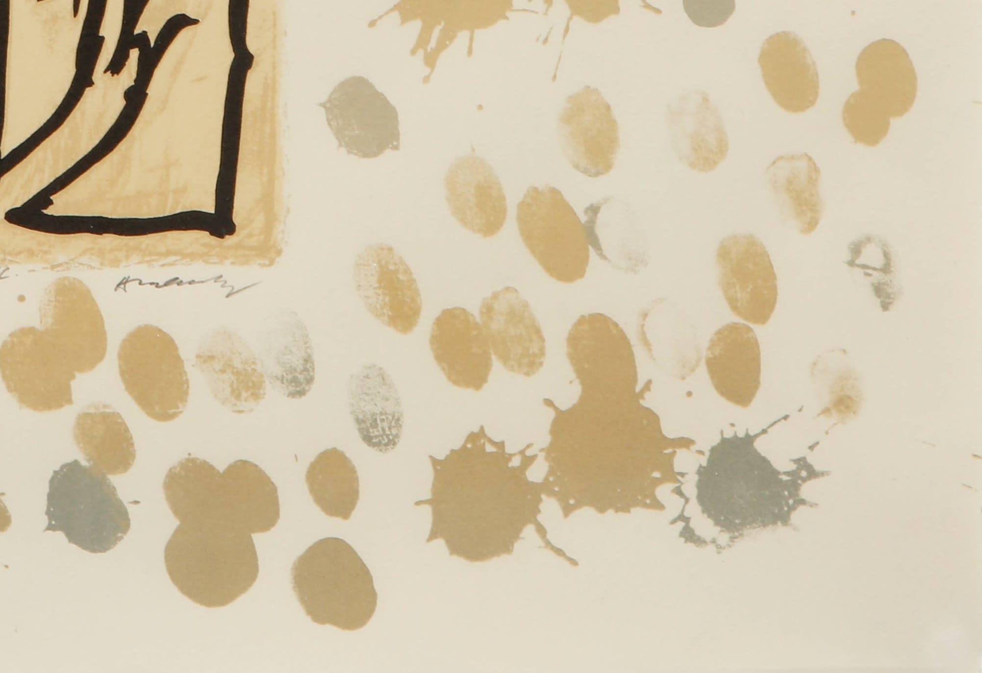 Pierre Alechinsky - Lino-Litho, Planche IV, 1970 - Image 5