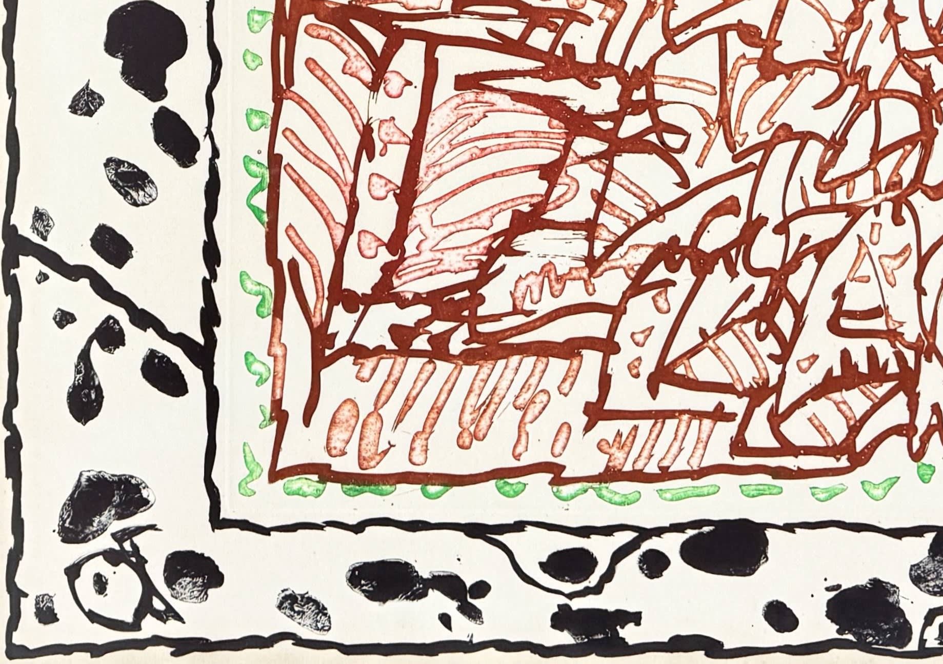 Pierre Alechinsky - Ordre Minéral, 1980 - Image 4